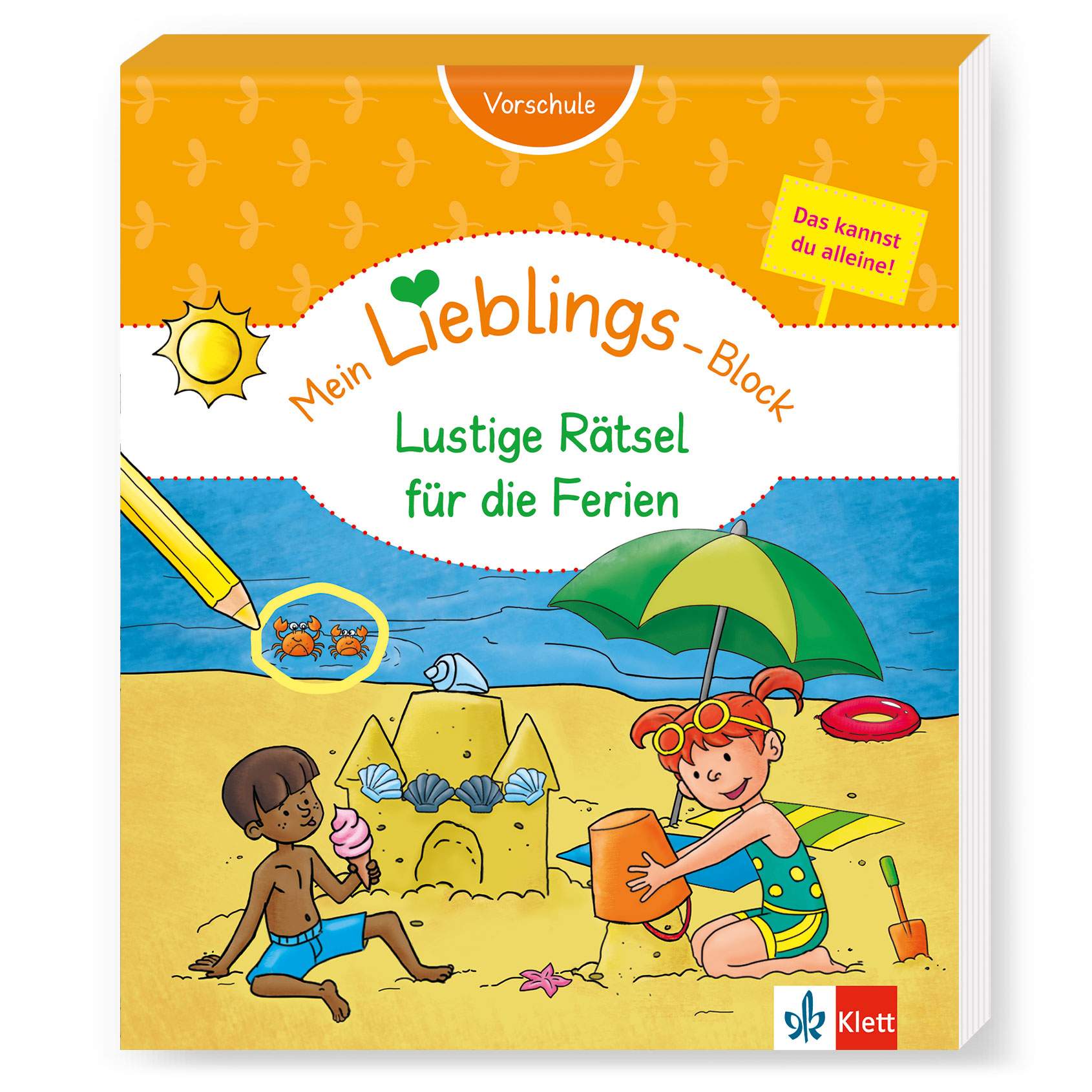Klett Mein Lieblings-Block Lustige Rätsel für die Ferien Klett Mein Lieblings-Block Lustige Rätsel für die Ferien