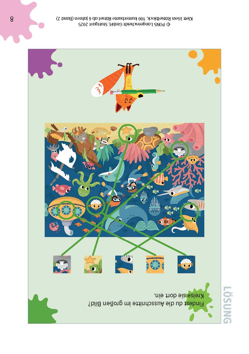 Klett Mein Rätselblock ab 6 Jahren Band 2