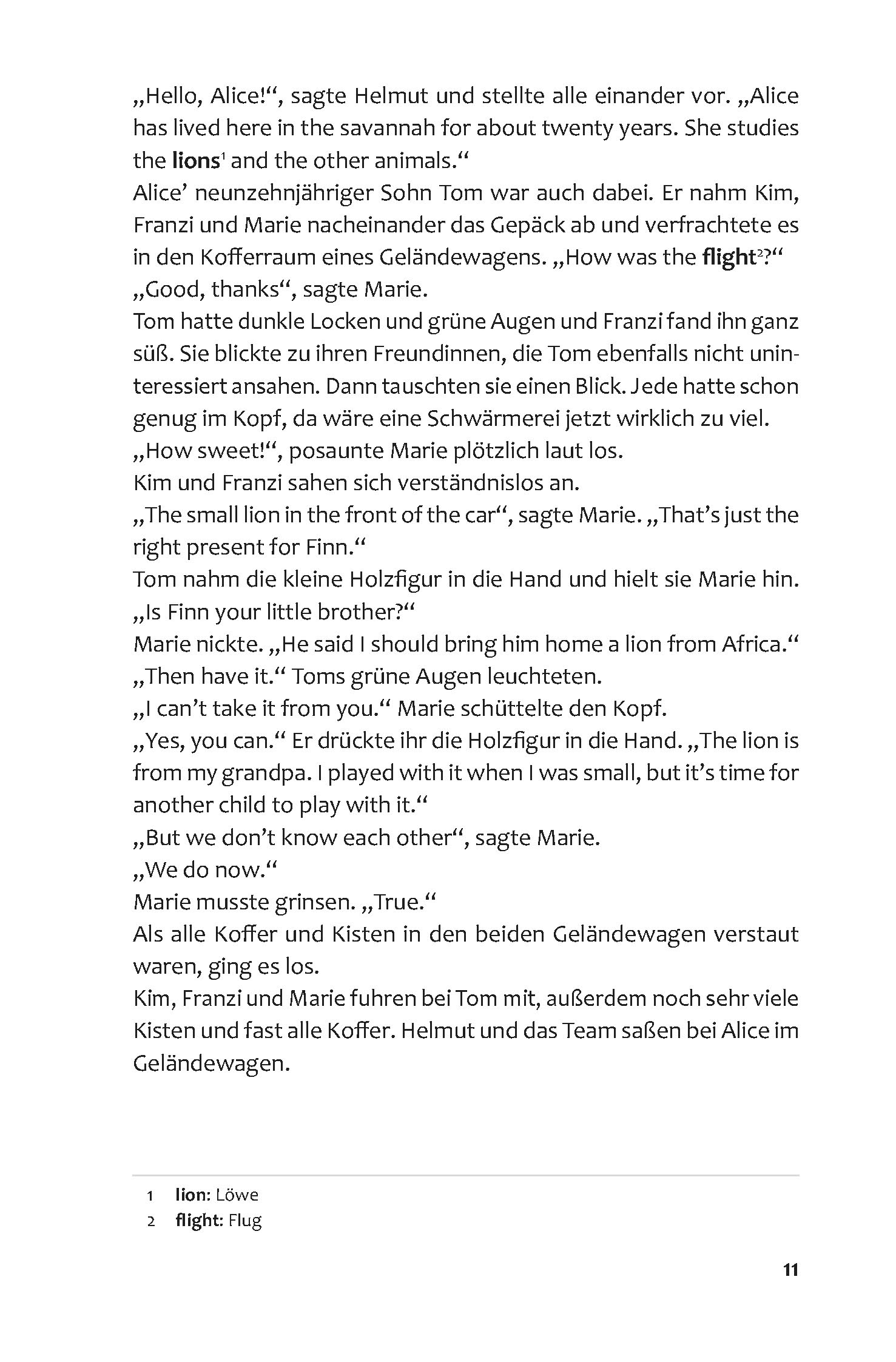 PONS Die Drei !!! Lions and Crimes in Africa