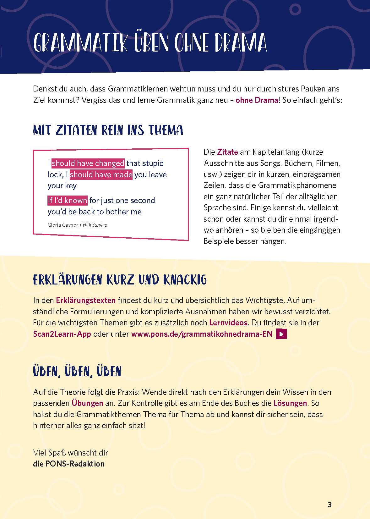 PONS Grammatik ohne Drama Englisch