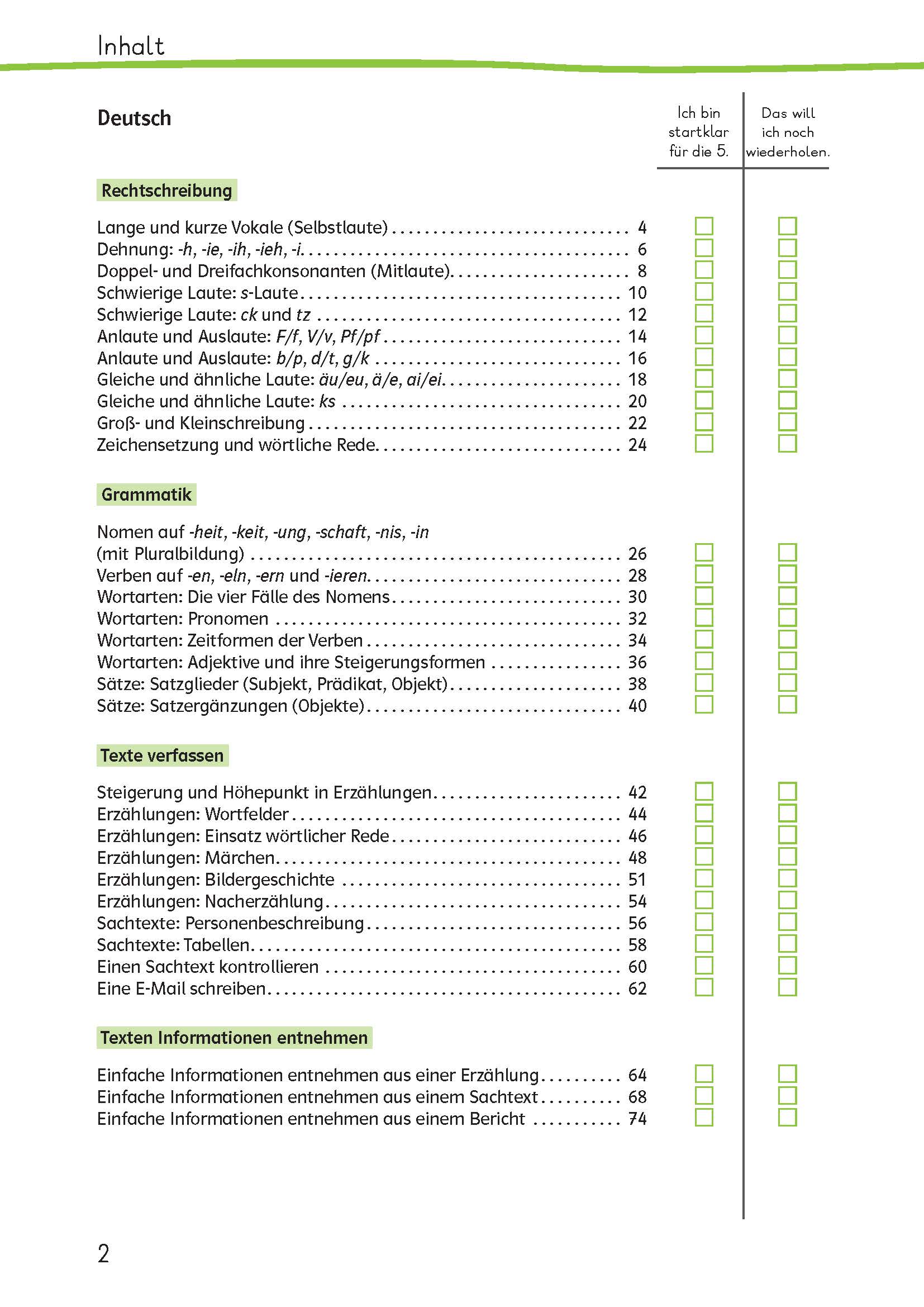 Klett Startklar für die 5.