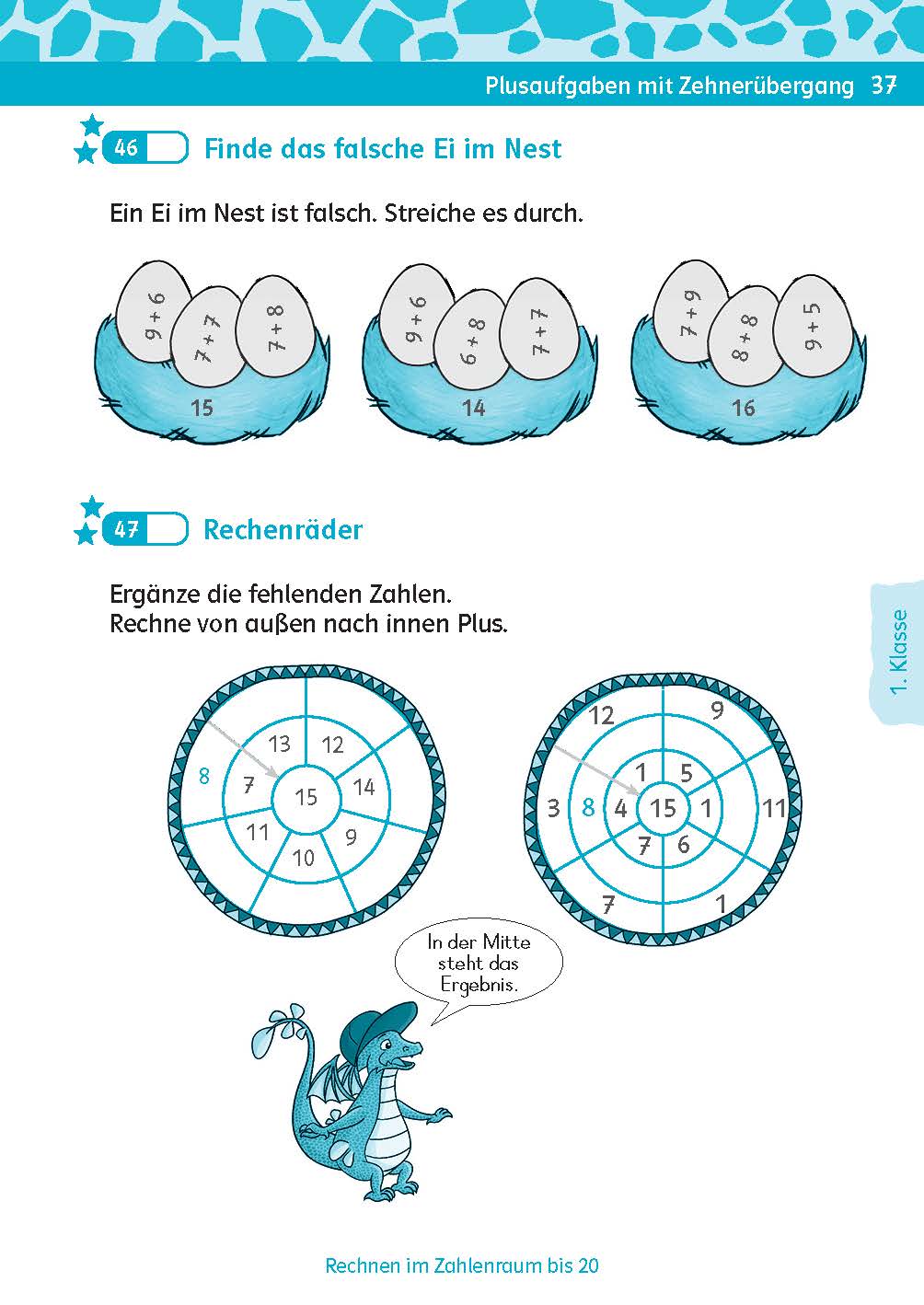 Klett Team Drachenstark: Kurztests Mathe 1./2. Klasse