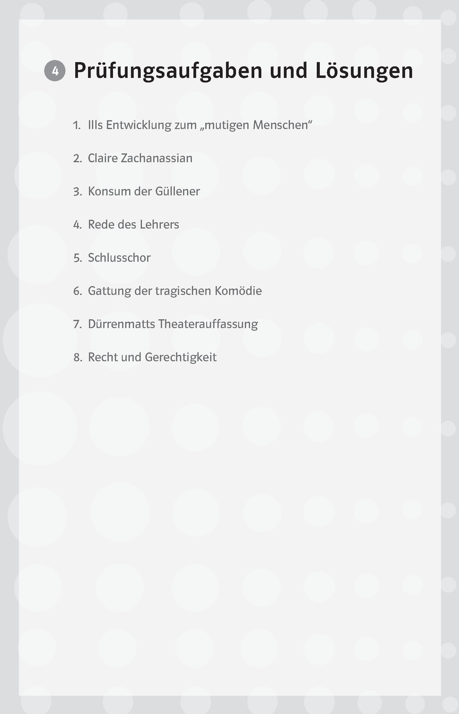 Klett Lektürehilfen Friedrich Dürrenmatt, Der Besuch der alten Dame