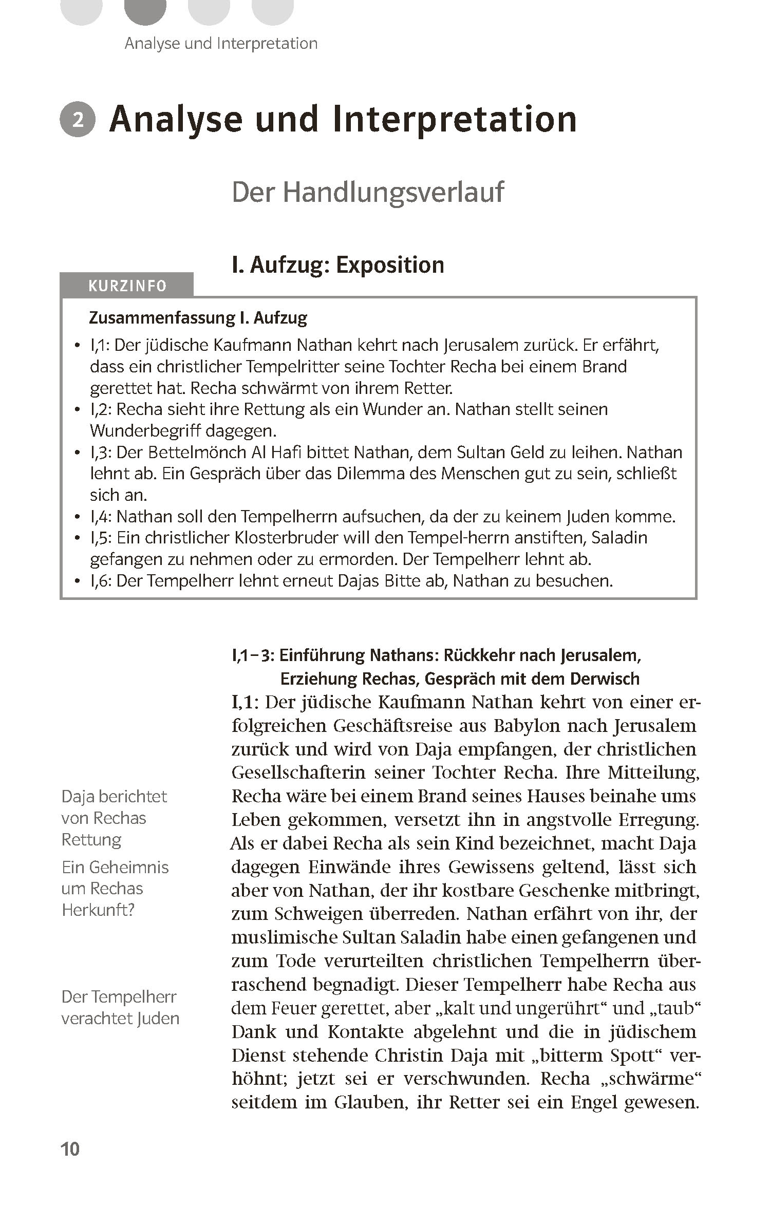 Klett Lektürehilfen Gotthold Ephraim Lessing, Nathan der Weise