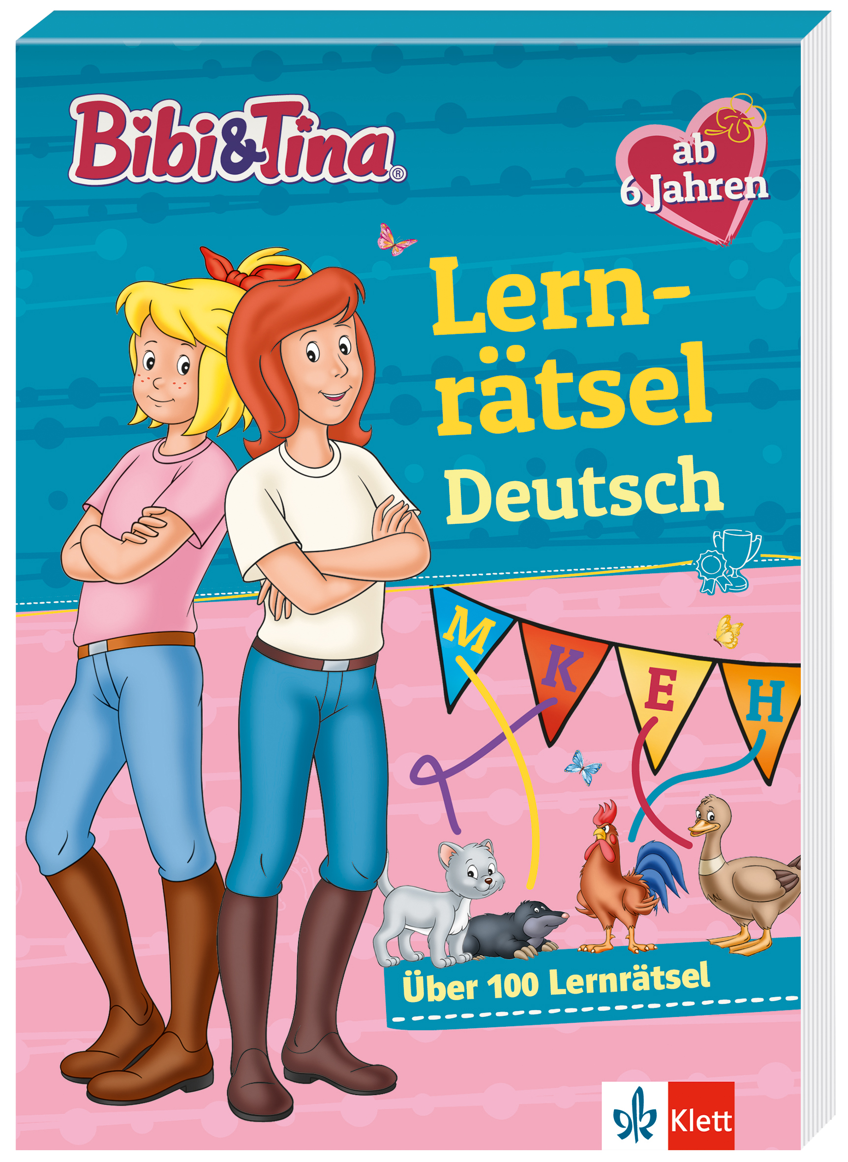 Bibi & Tina: Lernrätsel Deutsch ab 6 Jahren Bibi & Tina: Lernrätsel Deutsch ab 6 Jahren