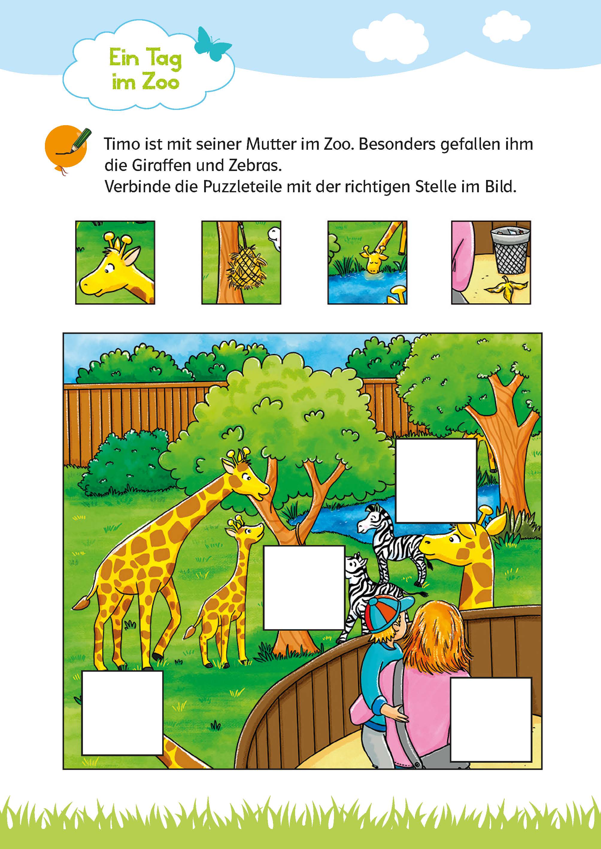 Klett Mein großer bunter Kindergarten-Rätselblock