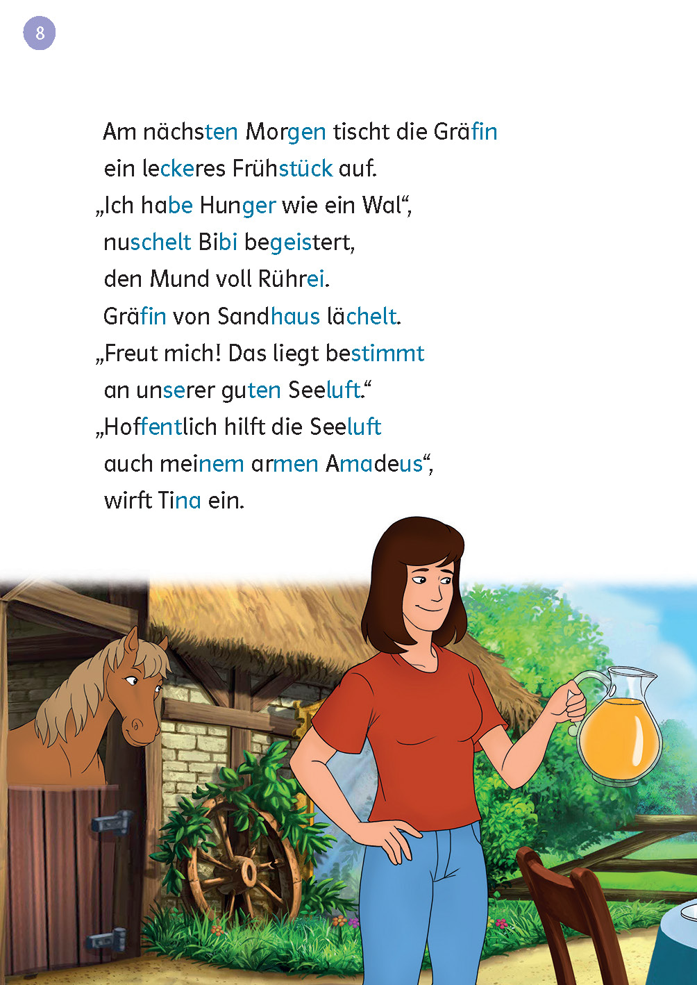 Lesefuchs Bibi & Tina: Pferde-Abenteuer am Meer Lesestufe 2