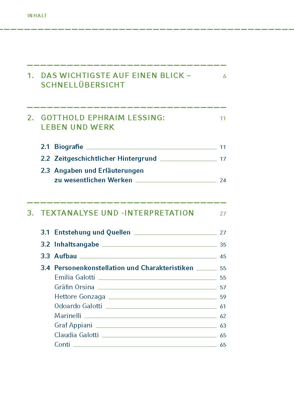 Emilia Galotti von Gotthold Ephraim Lessing - Textanalyse und Interpretation