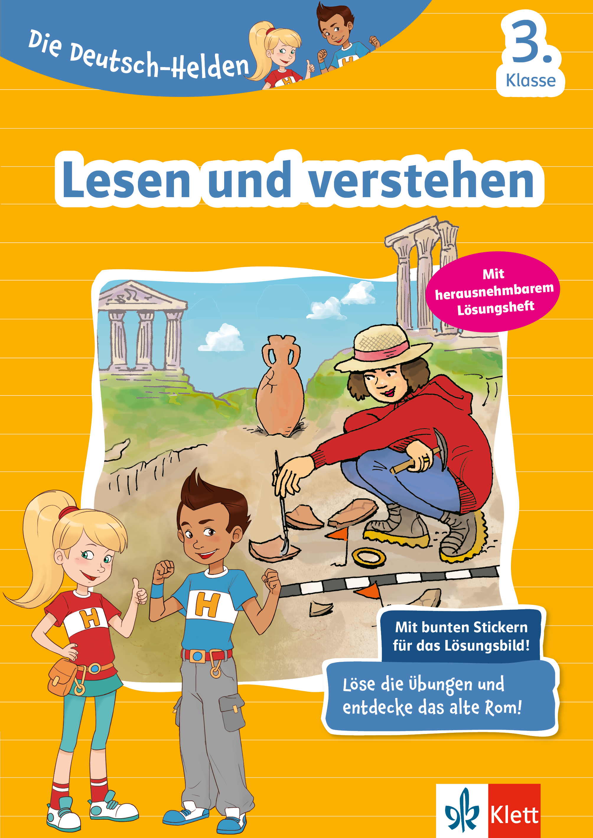 Klett Die Deutsch-Helden: Lesen und verstehen 3. Klasse