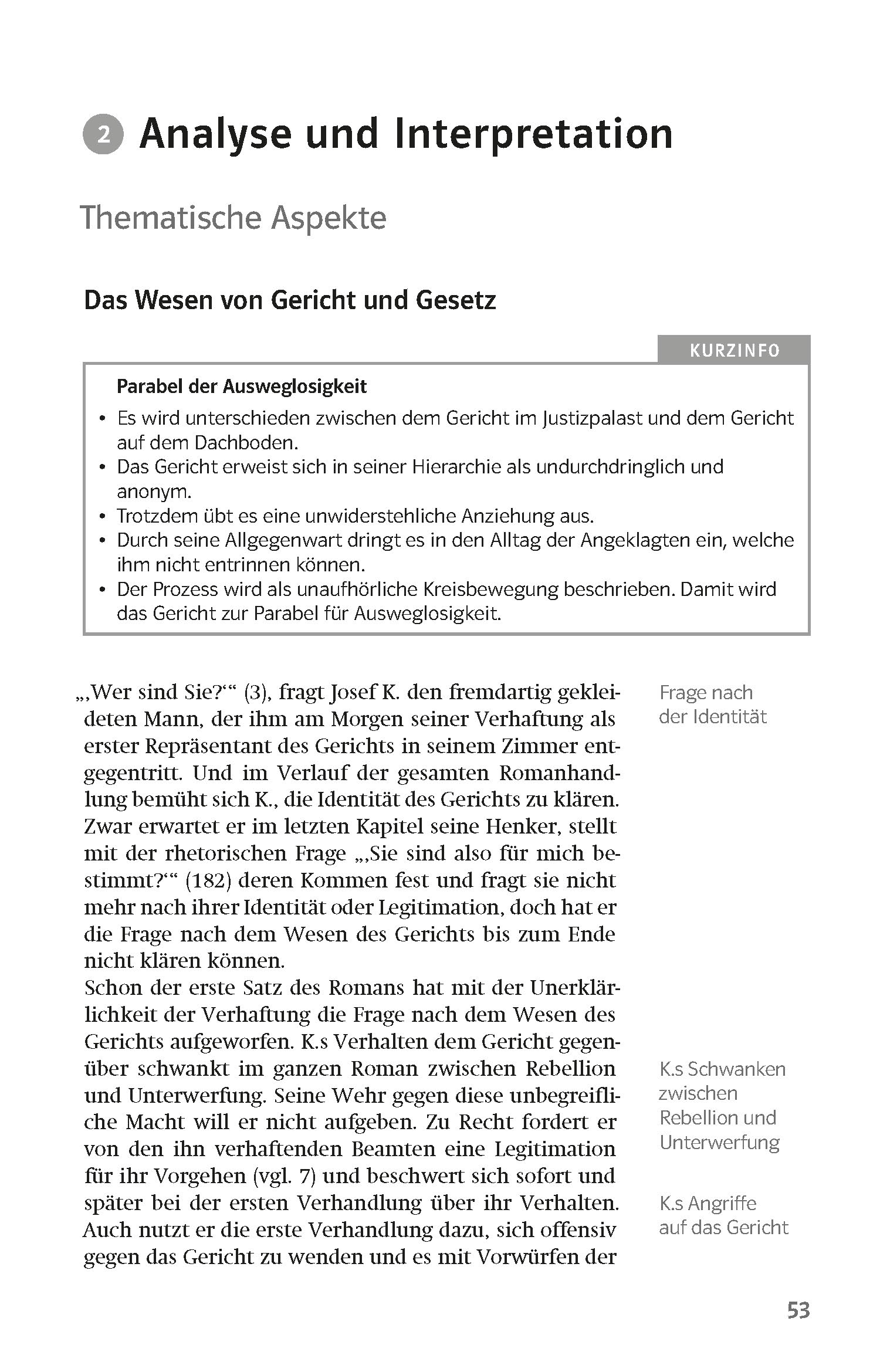 Klett Lektürehilfen Franz Kafka, Der Proceß Klett Lektürehilfen Franz Kafka, Der Proceß