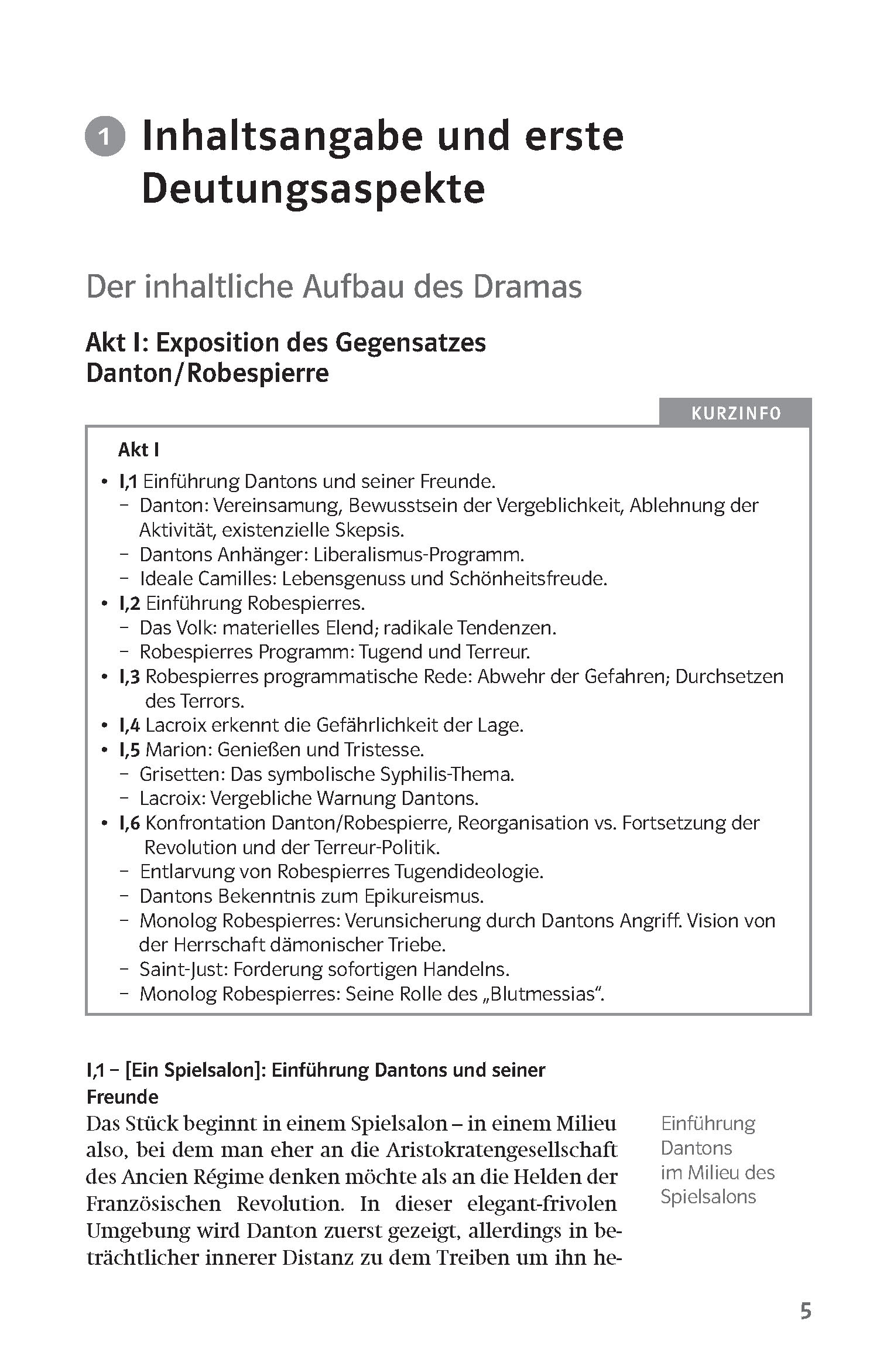 Klett Lektürehilfen Georg Büchner, Dantons Tod Klett Lektürehilfen Georg Büchner, Dantons Tod