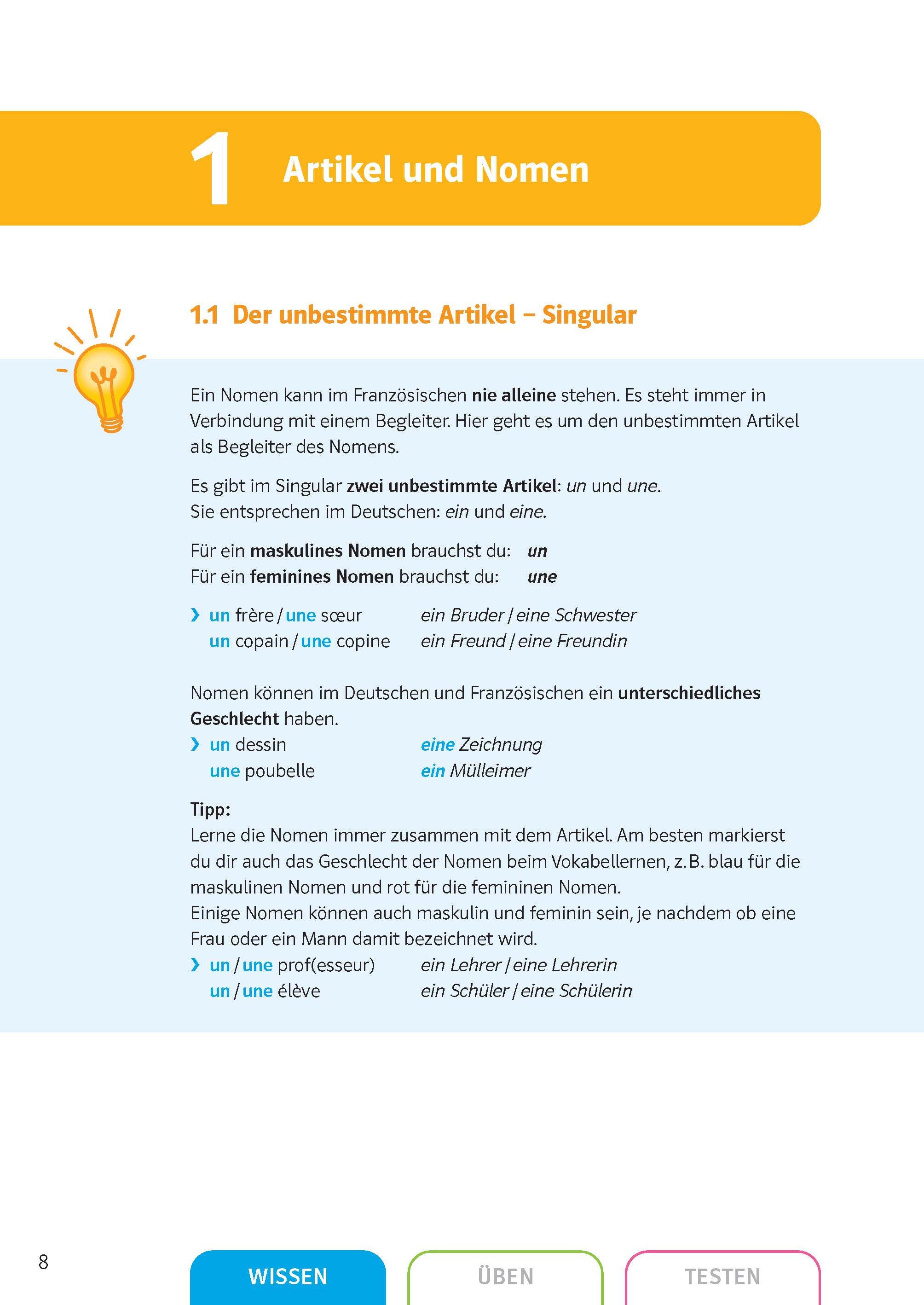 Klett Sicher in Französisch Grammatik 1./2. Lernjahr Klett Sicher in Französisch Grammatik 1./2. Lernjahr