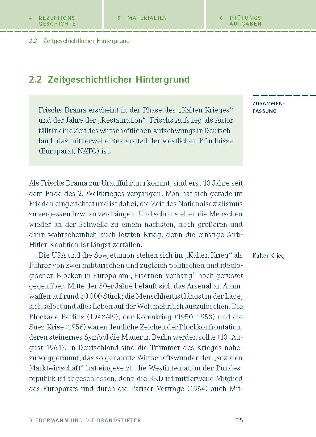 Biedermann und die Brandstifter von Max Frisch
