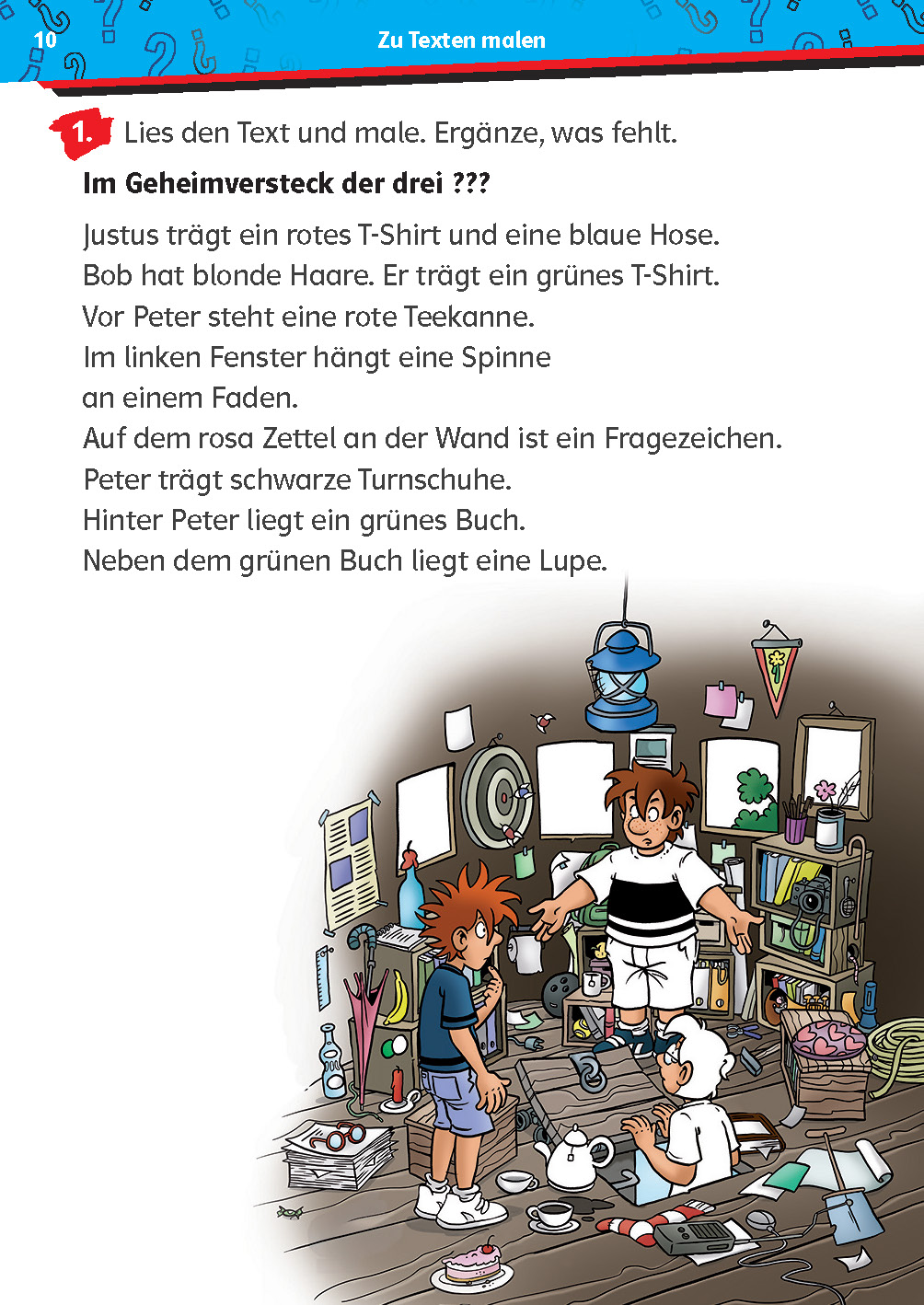Die drei ??? Kids: Mein Übungsheft Deutsch 2. Klasse - Flüssig lesen