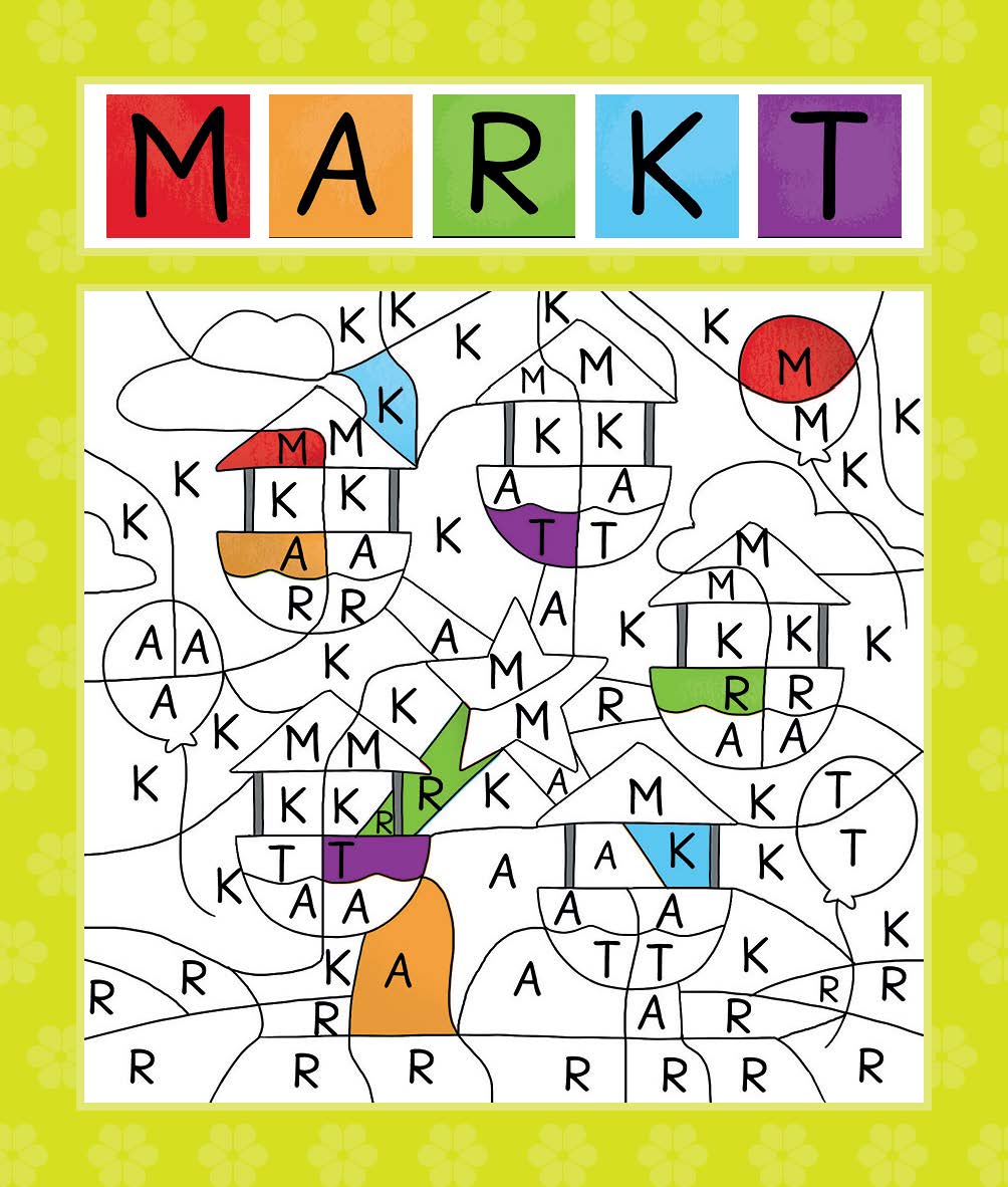 Klett Mein Lieblings-Block: Lustige Buchstaben- und Schwungübungen