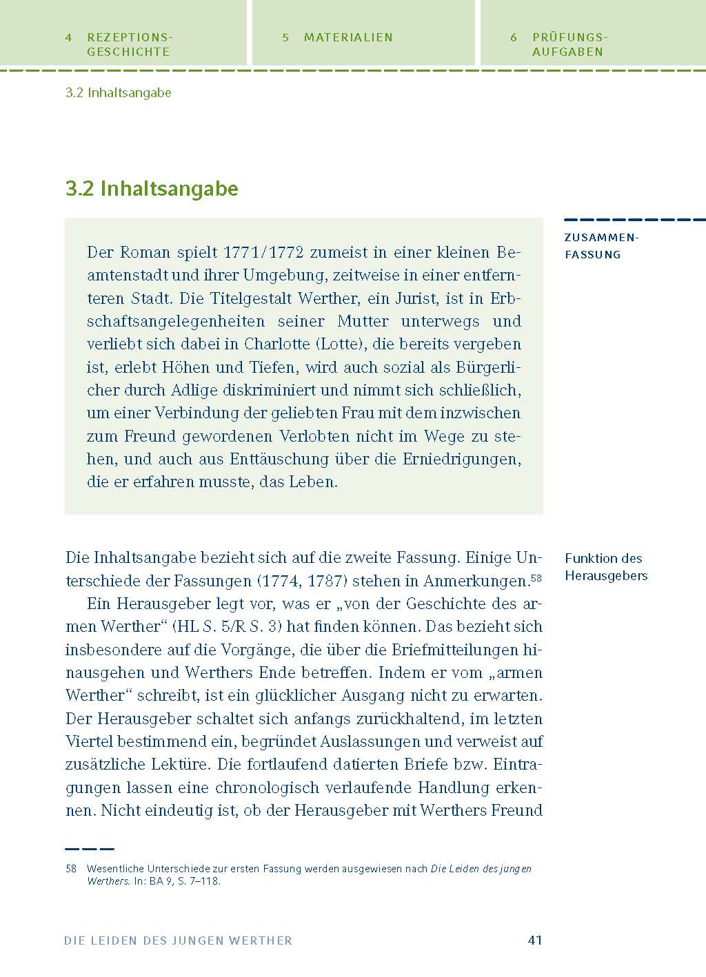 Die Leiden des jungen Werther von Johann Wolfgang von Goethe