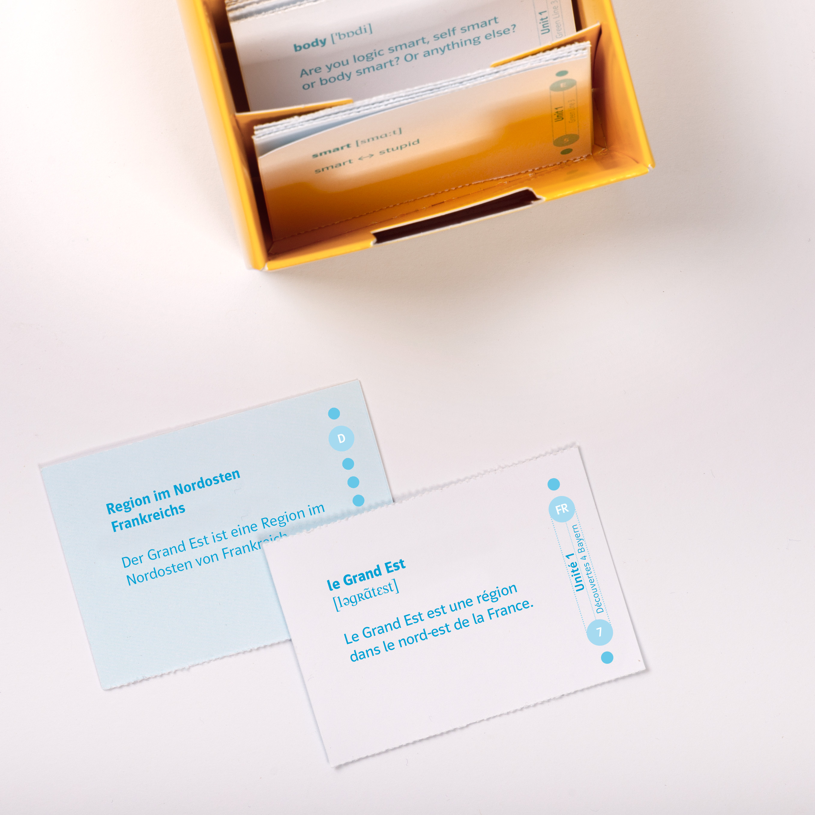 Découvertes 4 Bayern (ab 2017) - Vokabel-Lernbox zum Schulbuch 4. Lernjahr