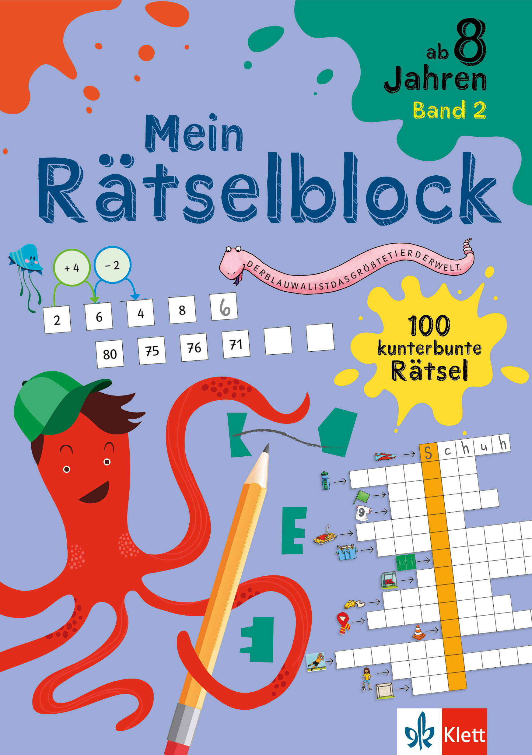 Klett Mein Rätselblock ab 8 Jahren Band 2