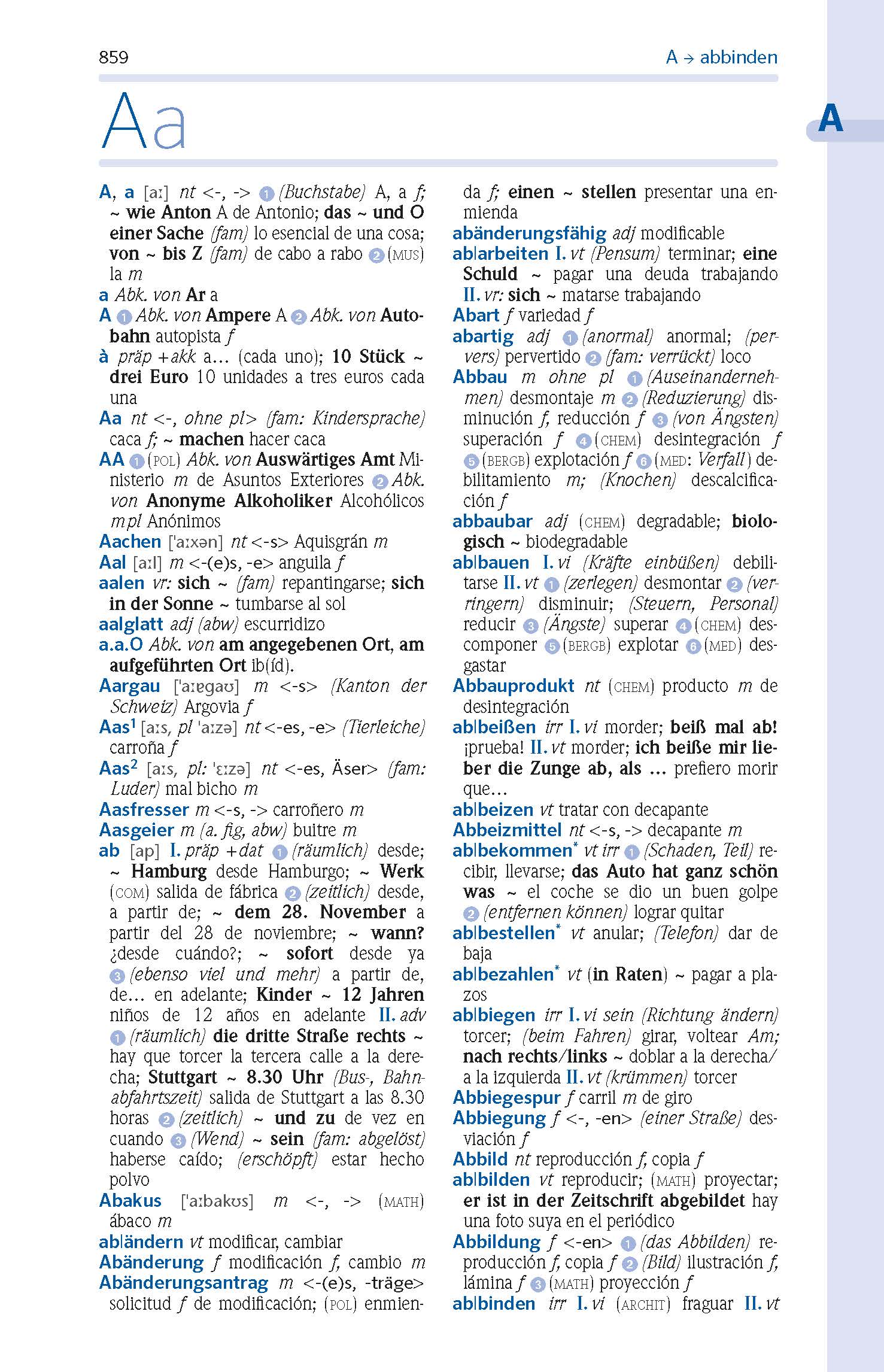 PONS Das große Schulwörterbuch Klausurausgabe Spanisch