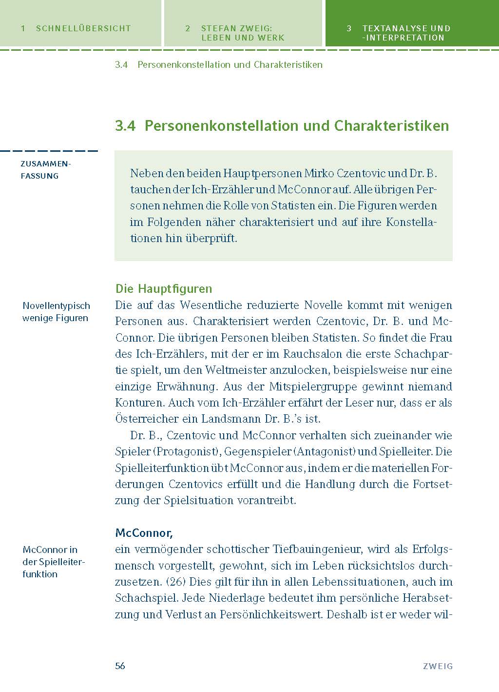 Schachnovelle von Stefan Zweig - Textanalyse und Interpretation