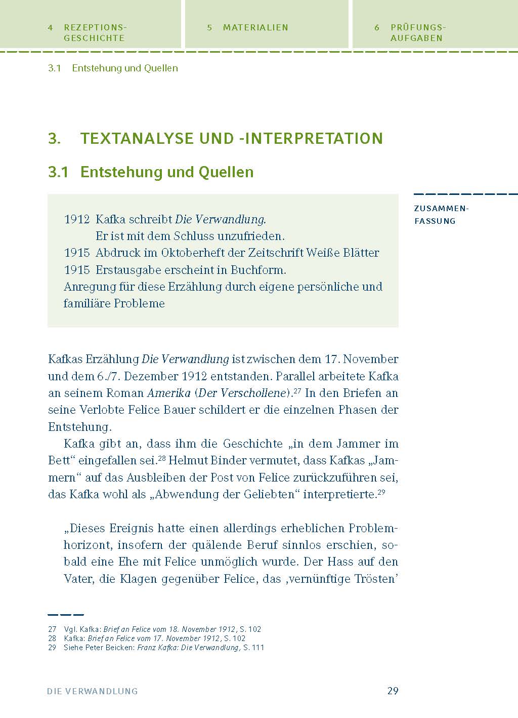 Die Verwandlung von Franz Kafka