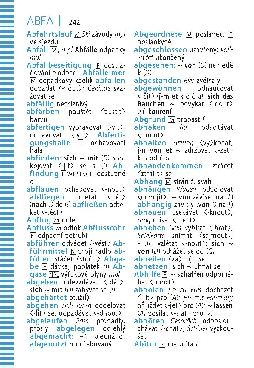Langenscheidt Universal-Wörterbuch Tschechisch