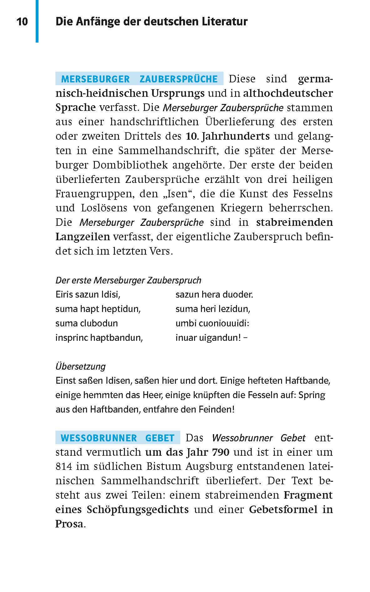 Klett Kompakt-Wissen Deutsch Literaturgeschichte