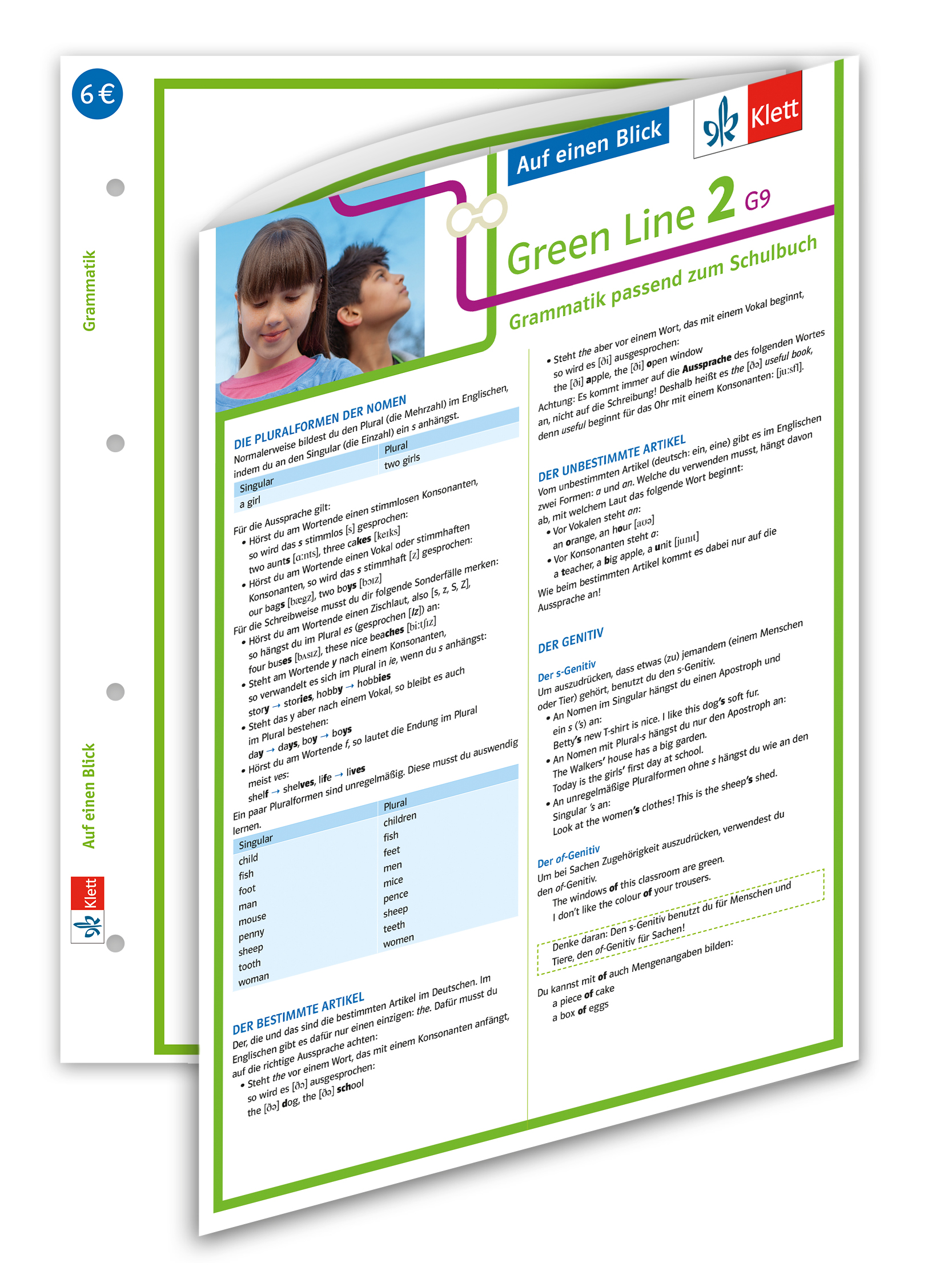 Klett Green Line 2 Baden-Württemberg Klasse 6 - Auf einen Blick
