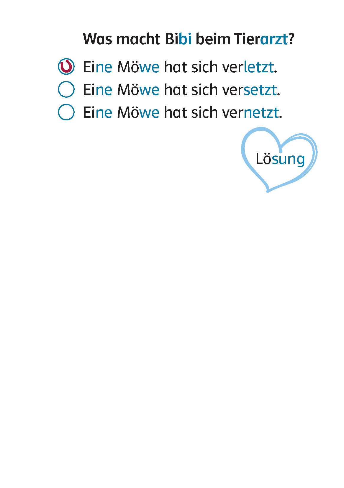 Lesefuchs Bibi & Tina: Leserätsel Lesestufe 1, Band 1