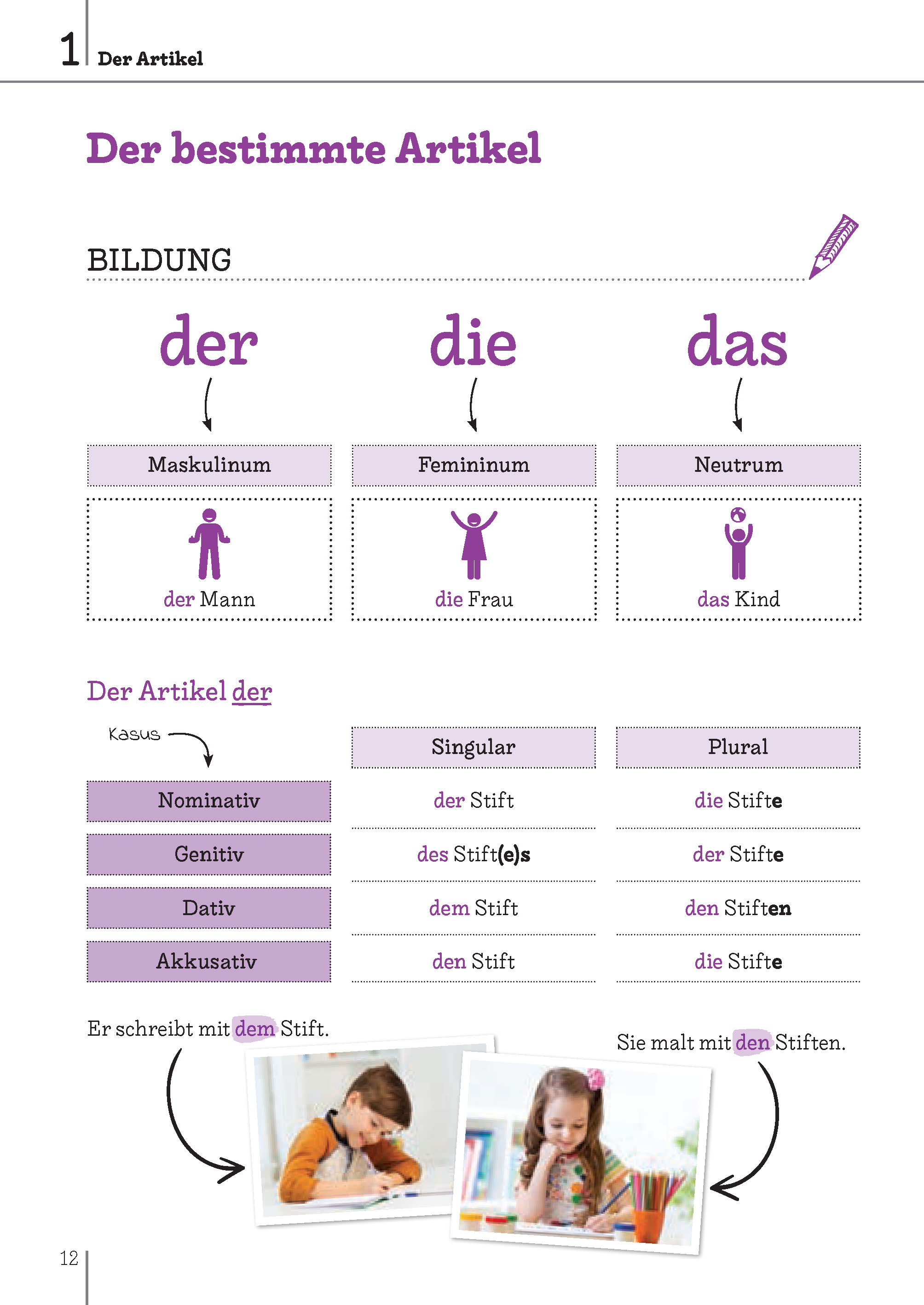Langenscheidt Bild für Bild Grammatik Deutsch als Fremdsprache