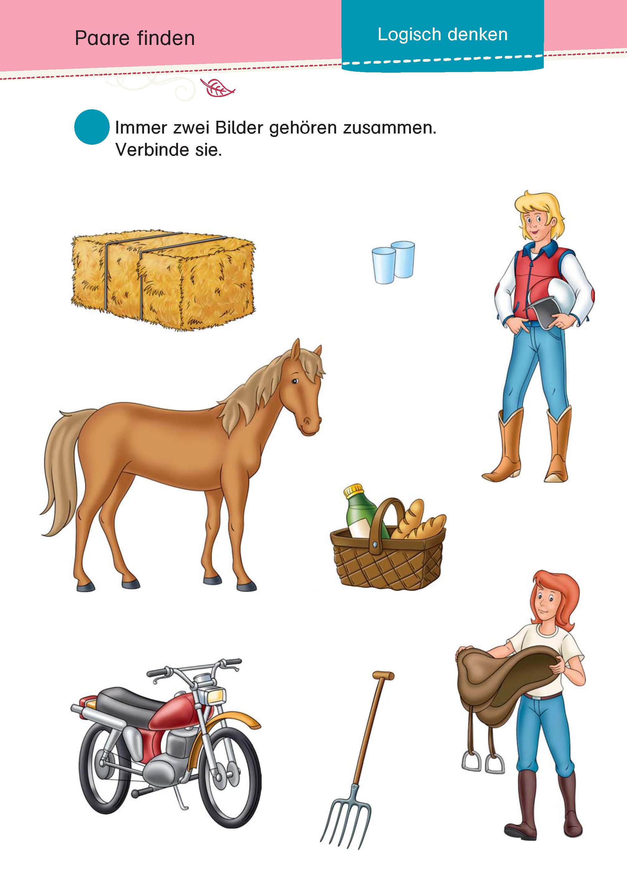 Bibi & Tina: Mein Schulstart-Block Erstes Rechnen und Konzentration Bibi & Tina: Mein Schulstart-Block Erstes Rechnen und Konzentration