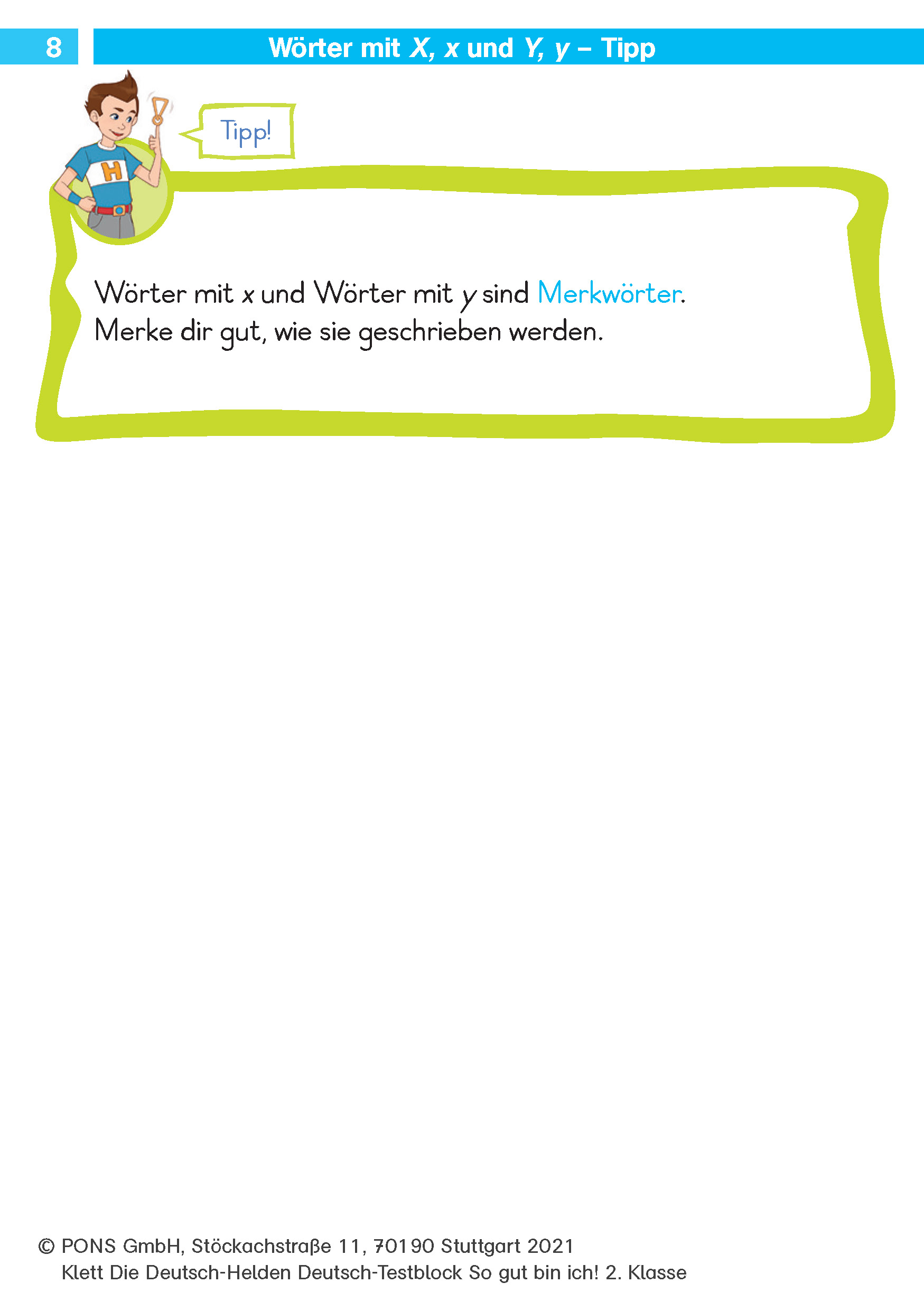 Klett Die Deutsch-Helden: Deutsch-Testblock So gut bin ich! 2. Klasse Klett Die Deutsch-Helden: Deutsch-Testblock So gut bin ich! 2. Klasse