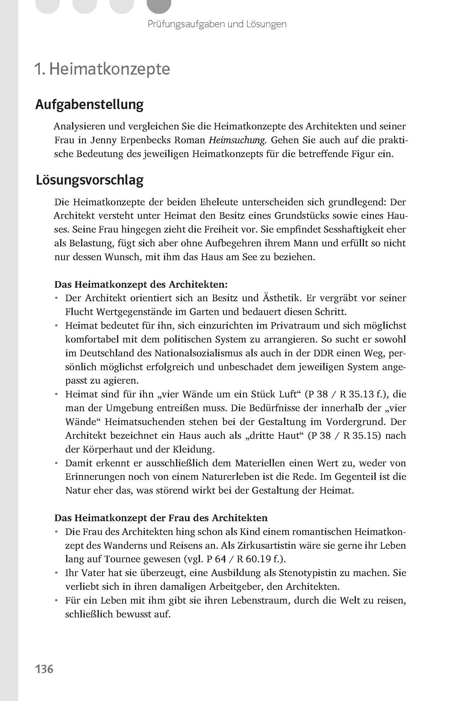 Klett Lektürehilfen Jenny Erpenbeck, Heimsuchung