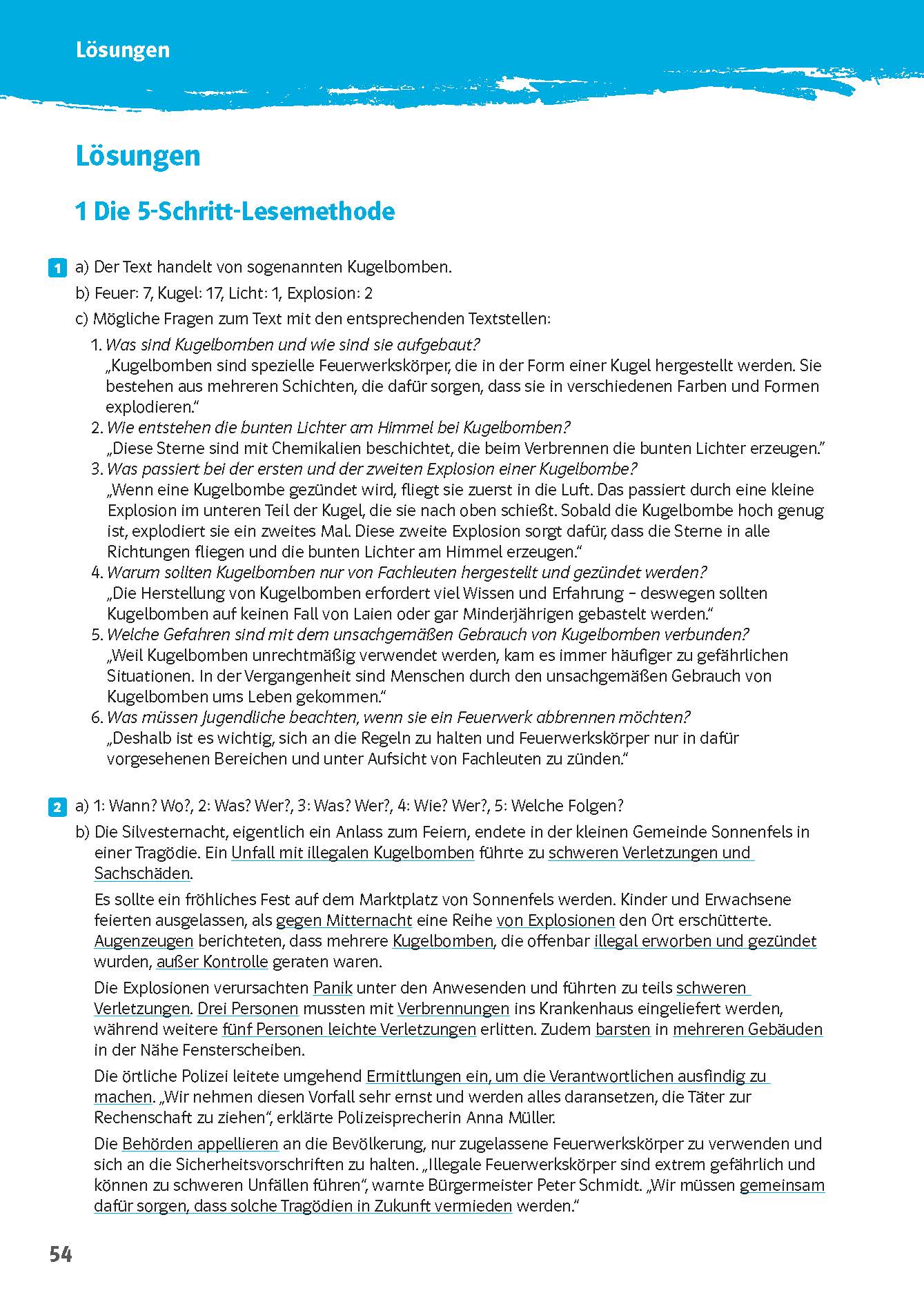 Klett 10-Minuten-Training Deutsch Texte lesen und verstehen 6. Klasse