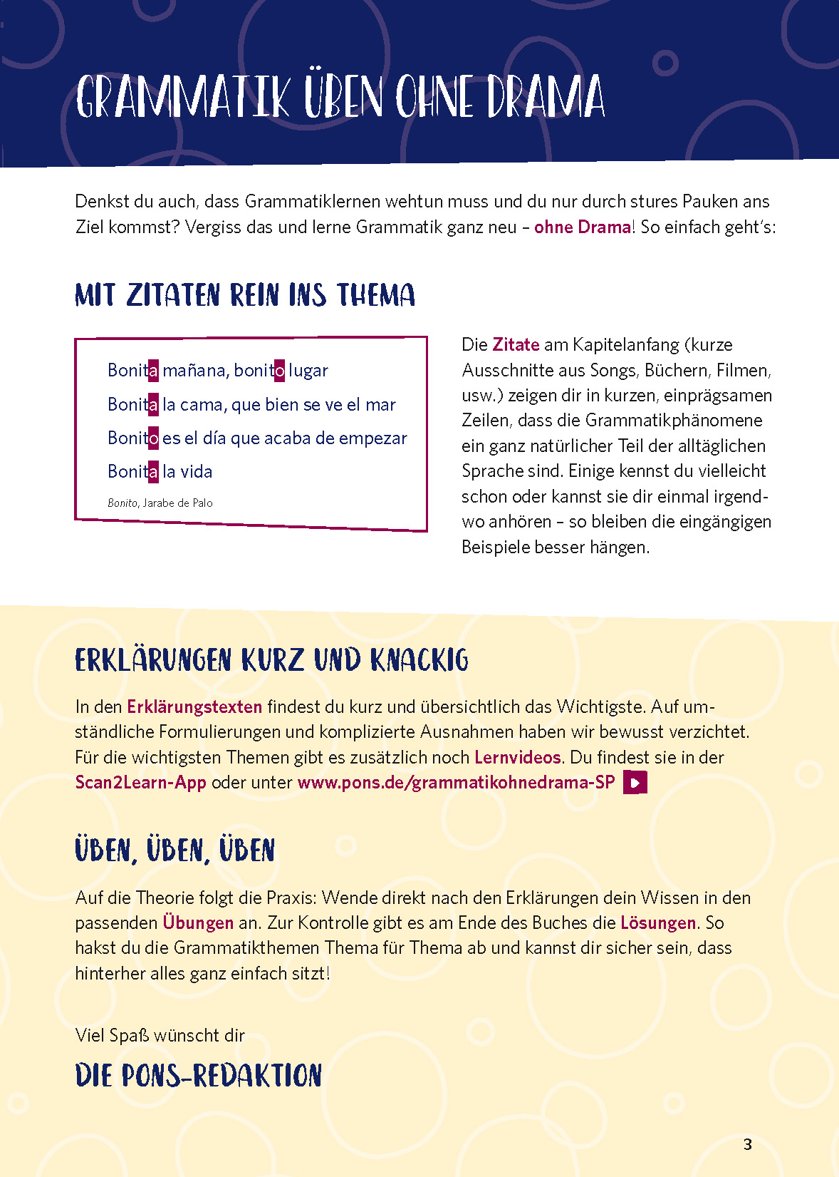 PONS Grammatik ohne Drama Spanisch