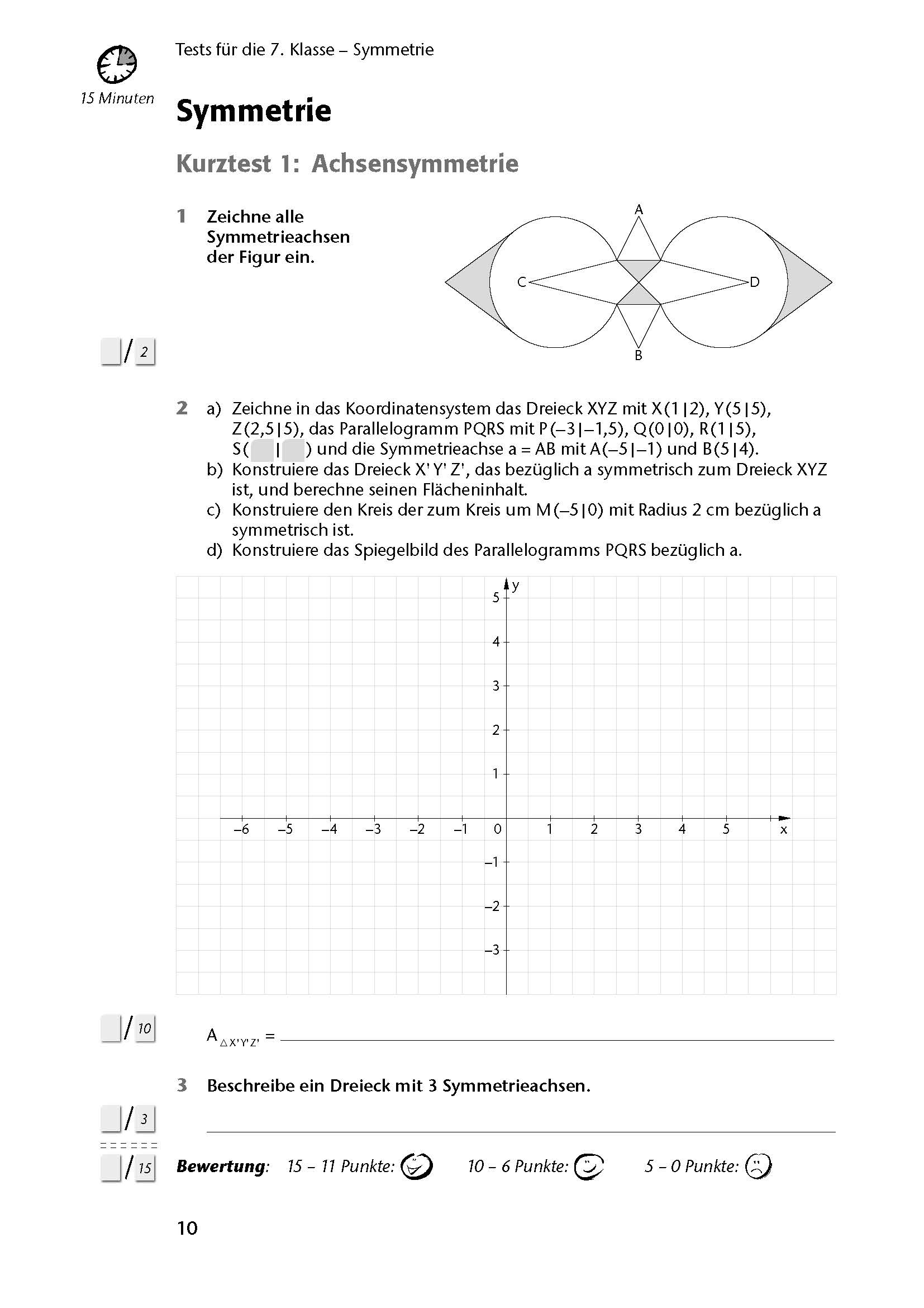 Fit in Test und Klassenarbeit – Mathematik 7./8. Klasse Gymnasium