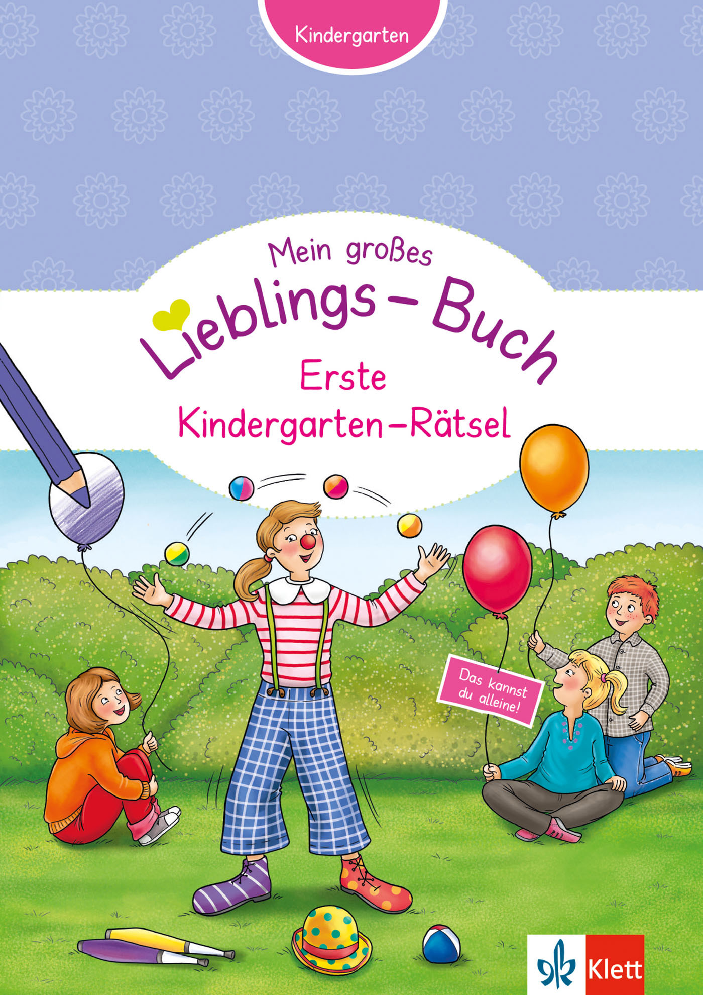 Klett Mein großes Lieblings-Buch Erste Kindergarten-Rätsel