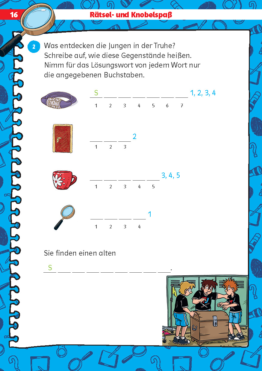 Die drei ??? Kids: Mein Deutschblock 2. Klasse