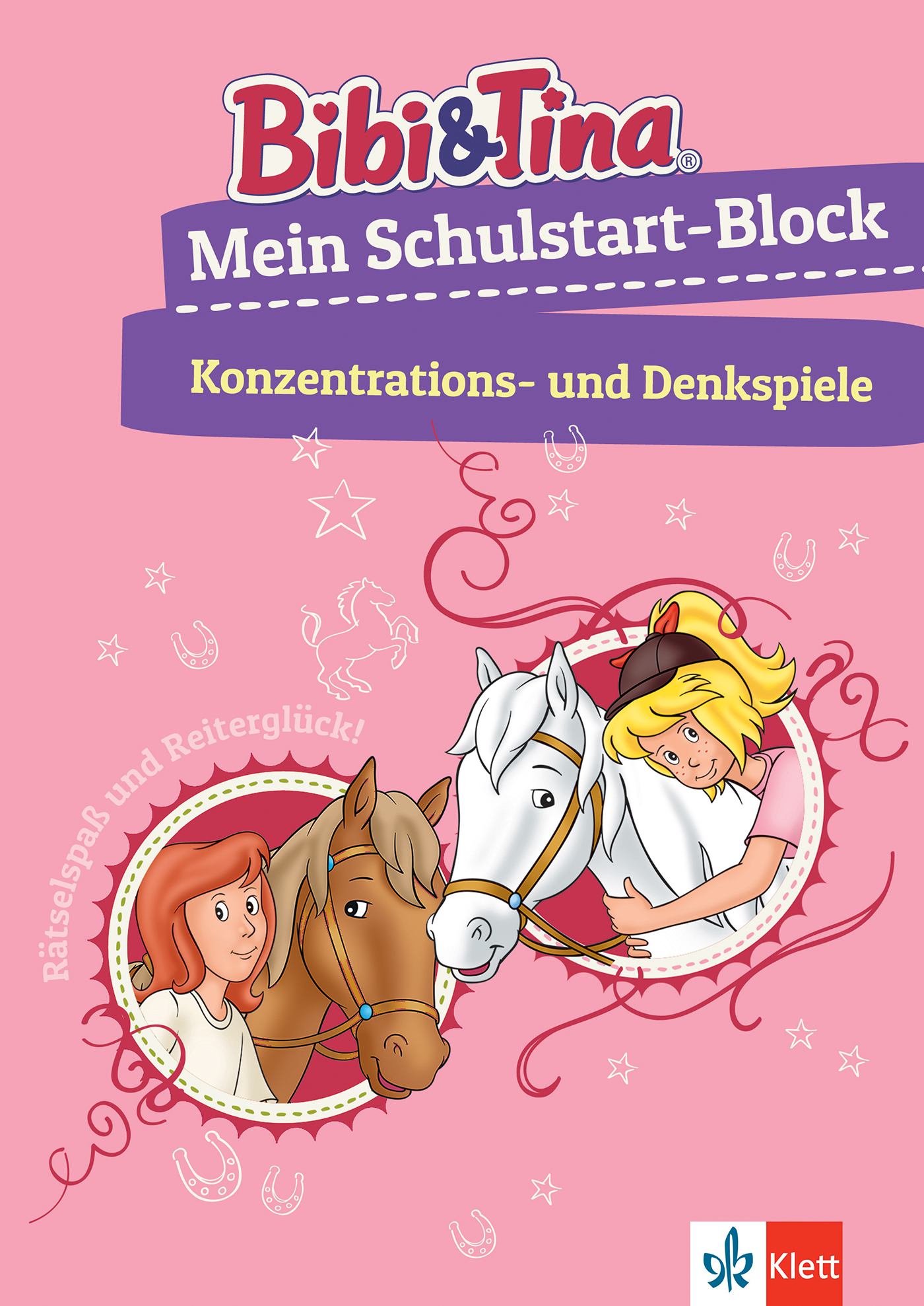 Bibi & Tina: Mein Schulstart-Block Konzentrations- und Denkspiele Bibi & Tina: Mein Schulstart-Block Konzentrations- und Denkspiele