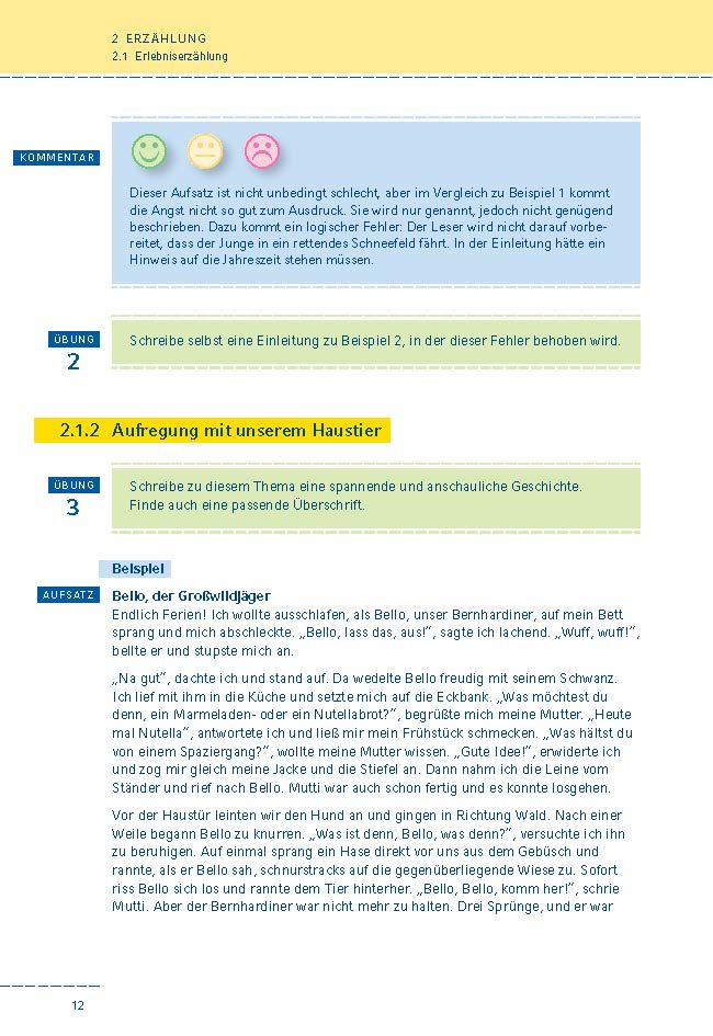 Mein großes Aufsatzbuch - Deutsch 5./6. Klasse