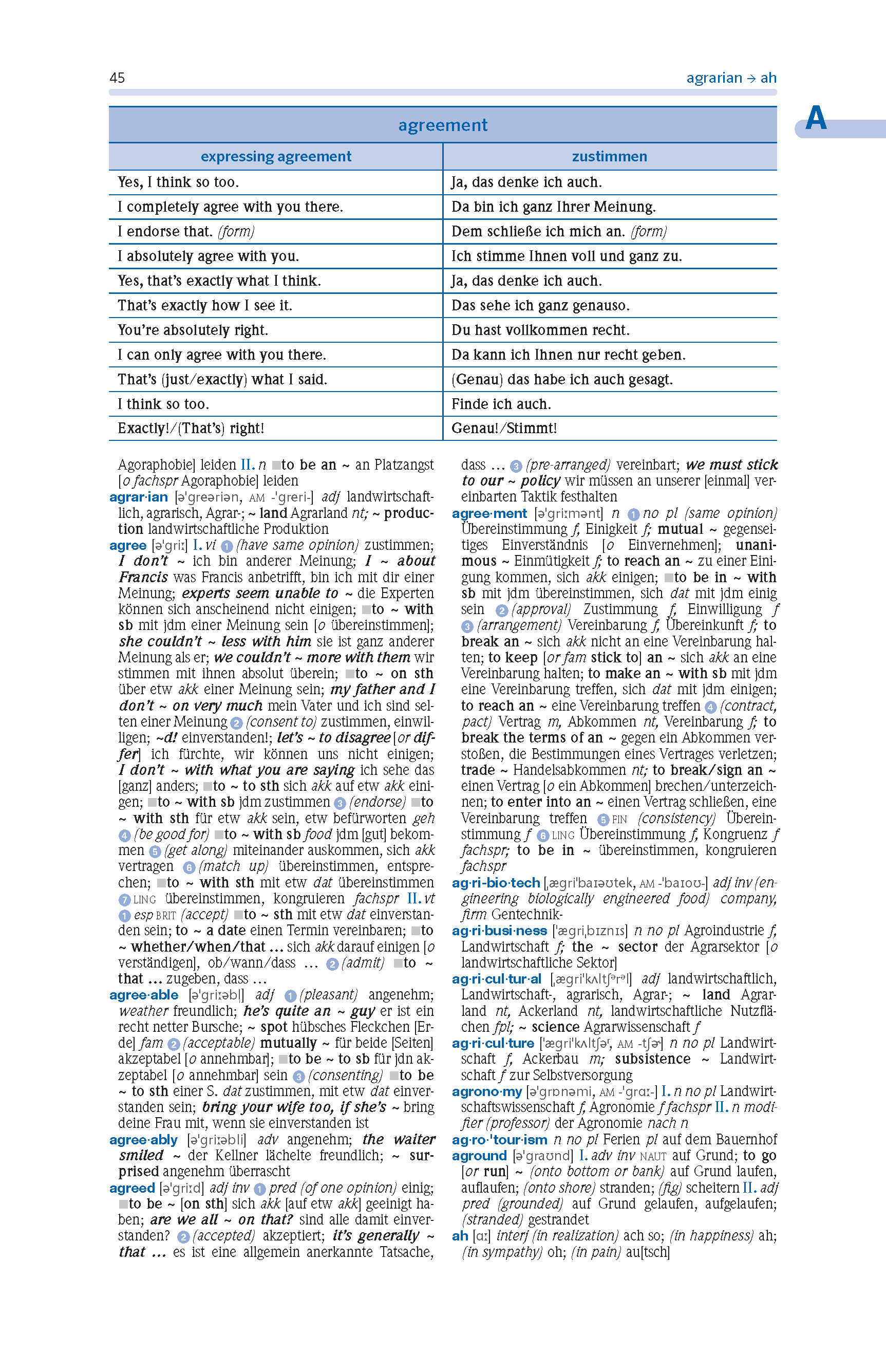 PONS Wörterbuch Schule und Studium Englisch - Deutsch, Band 1