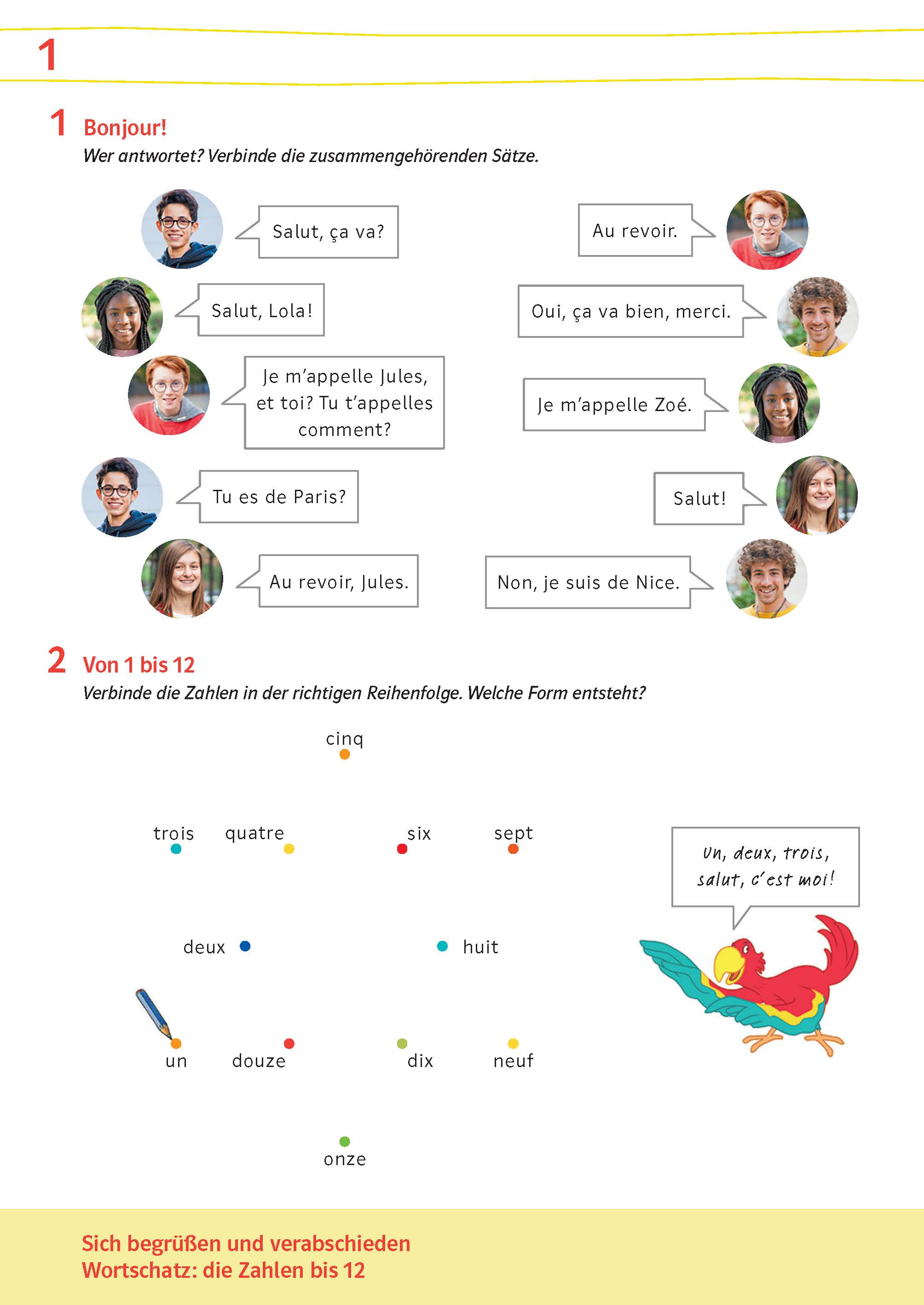 Découvertes 1 (ab 2020) - Übungsblock zum Schulbuch 1. Lernjahr Découvertes 1 (ab 2020) - Übungsblock zum Schulbuch 1. Lernjahr
