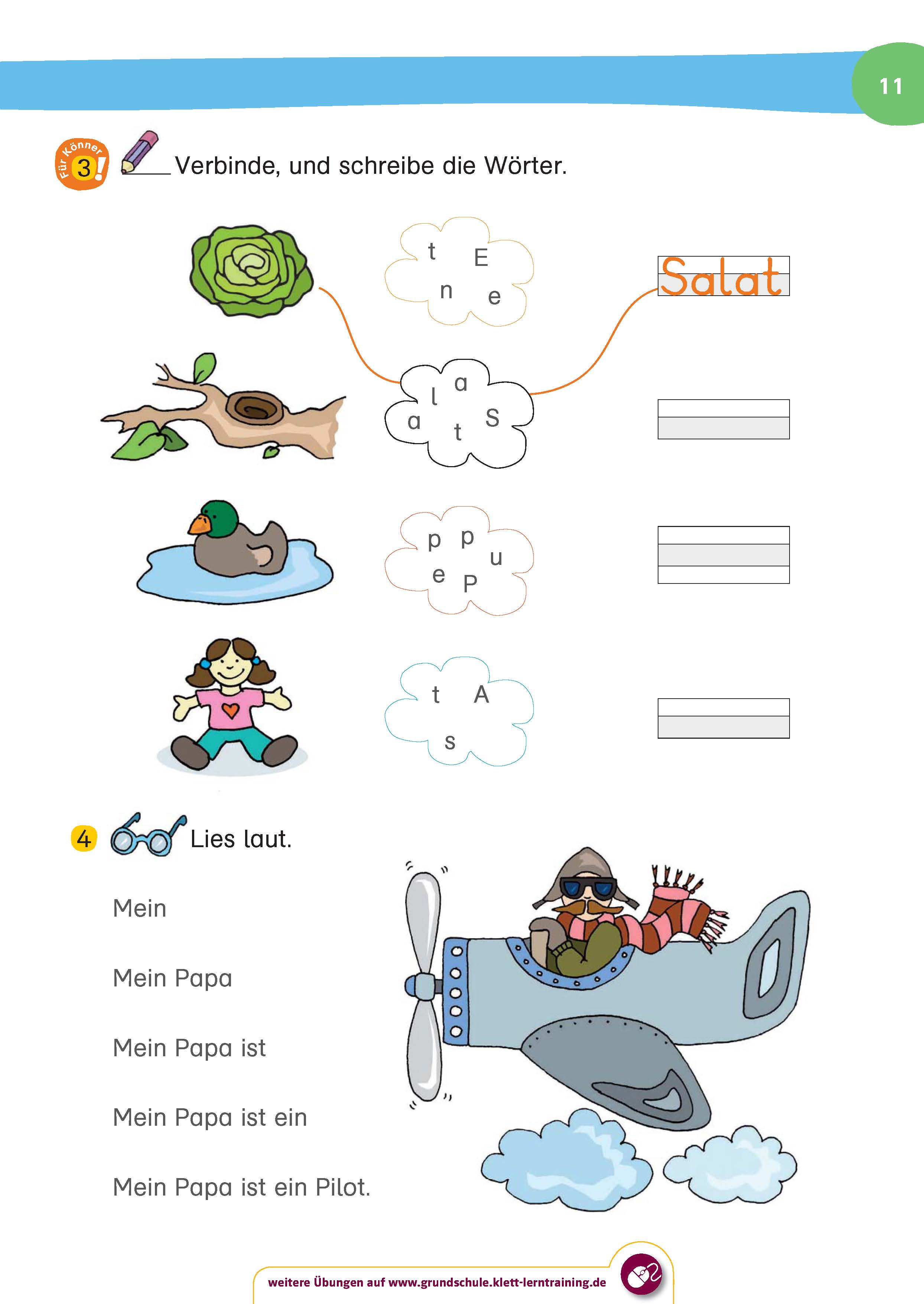 Klett So werde ich spitze! Deutsch, Lesen und Rechtschreiben 1. Klasse