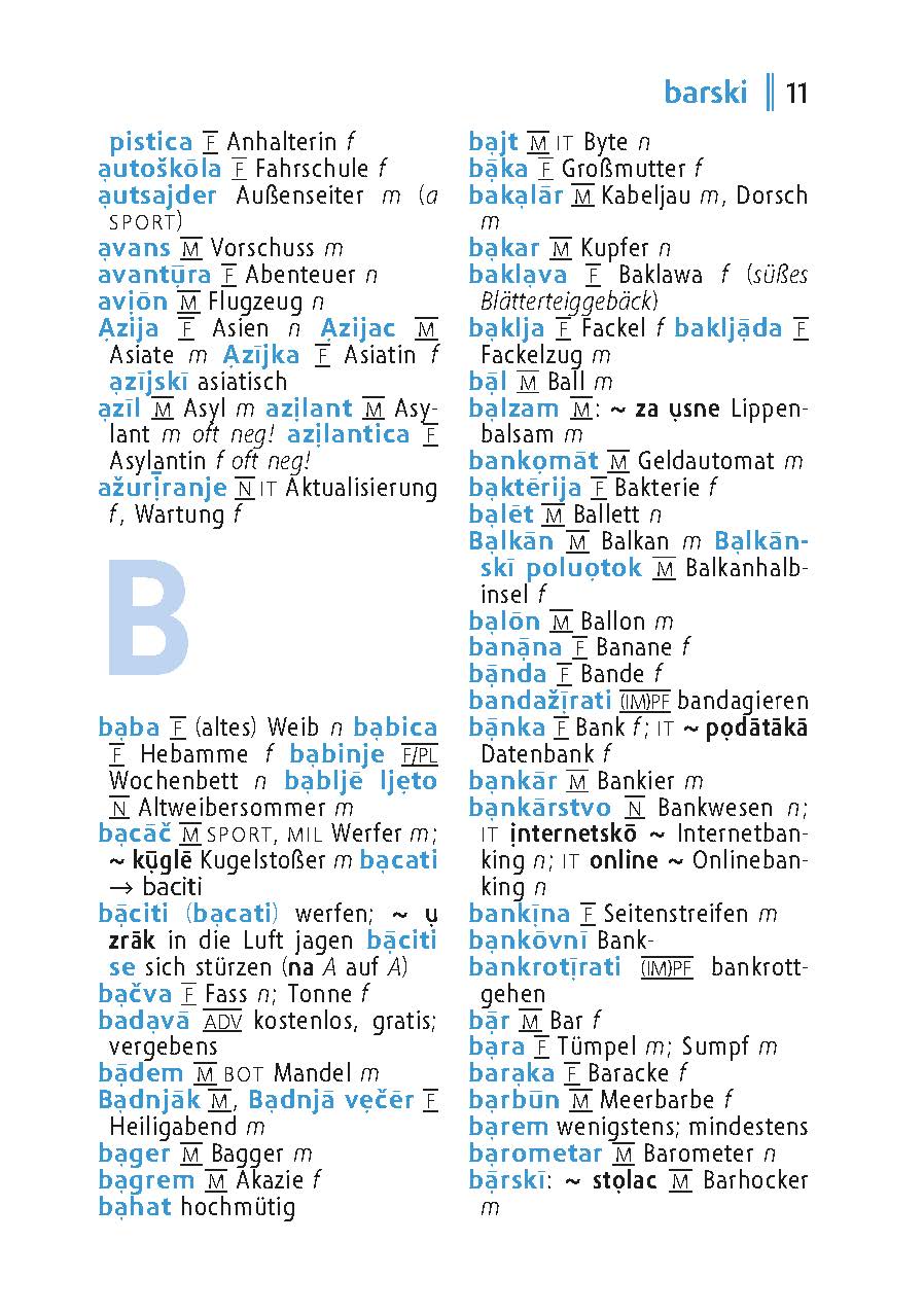Langenscheidt Universal-Wörterbuch Kroatisch