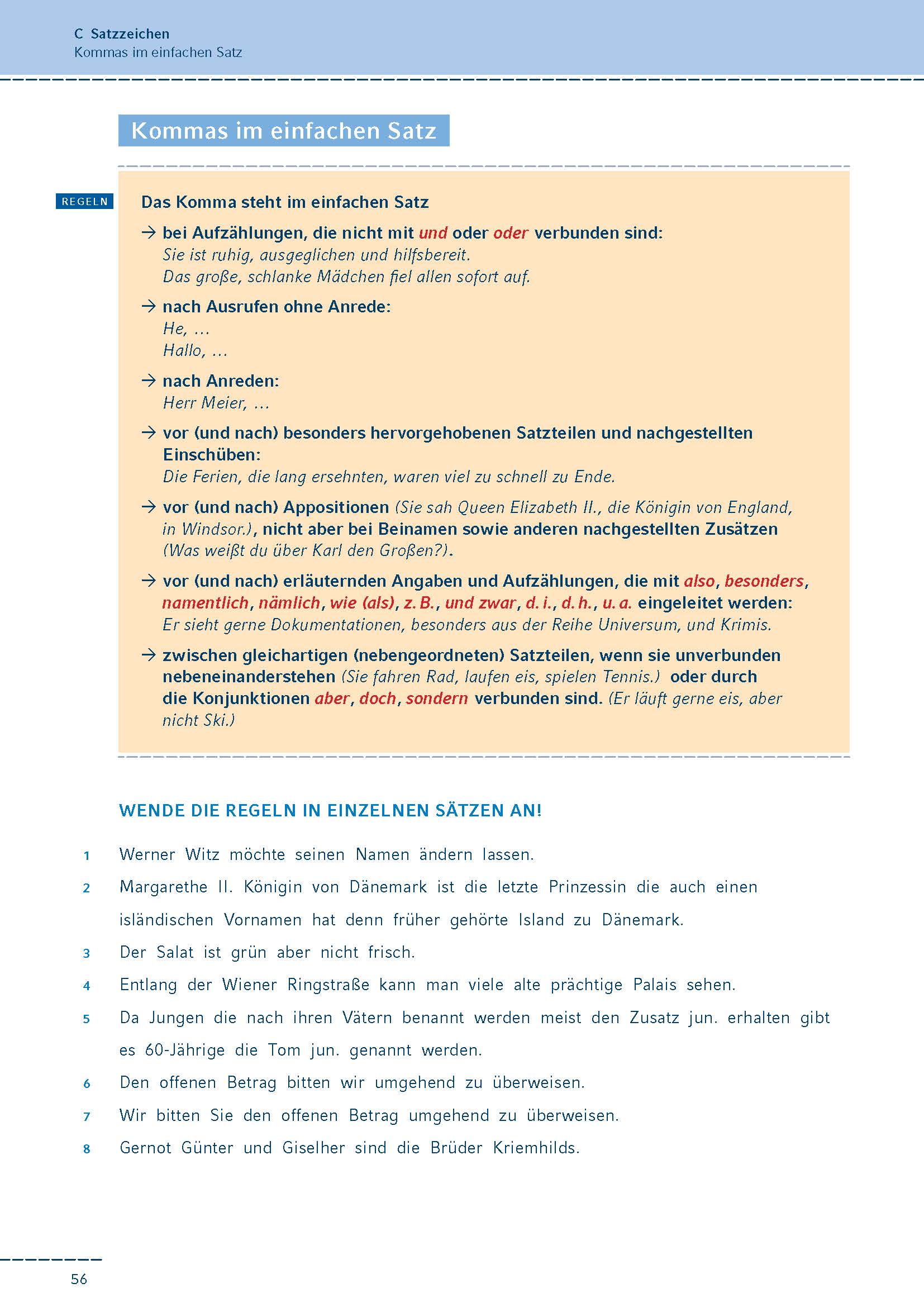 Fit in Rechtschreibung und Zeichensetzung