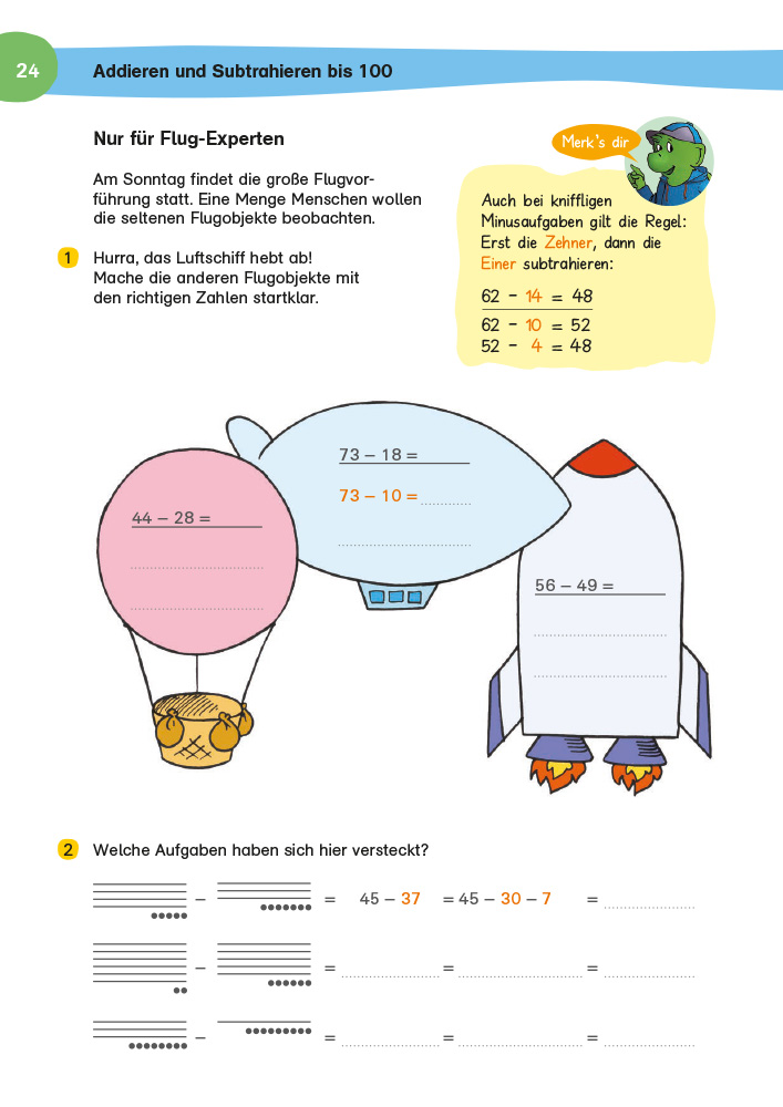 Klett Mein großes Trainingsbuch Mathematik 1. Klasse