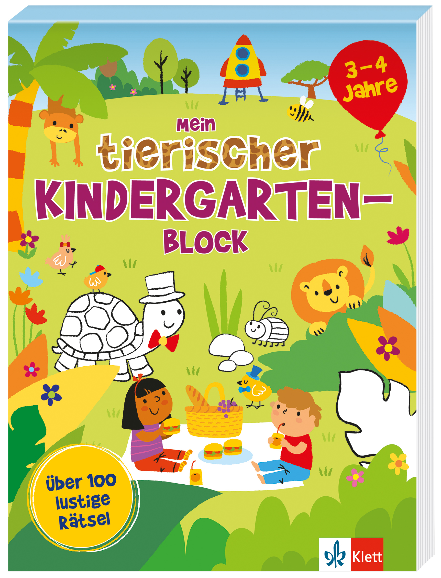 Mein tierischer Kindergarten-Block (3 – 4 Jahre) Mein tierischer Kindergarten-Block (3 – 4 Jahre)
