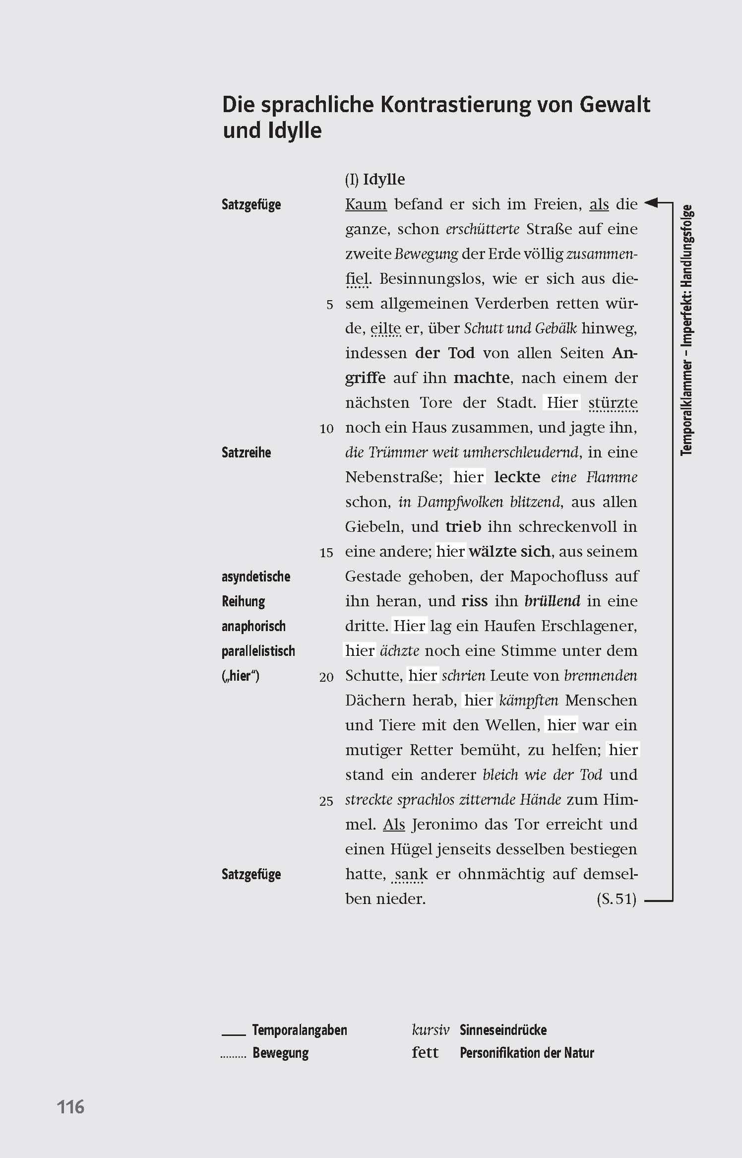 Klett Lektürehilfen Heinrich von Kleist, Die Marquise von O… Das Erdbeben in Chili