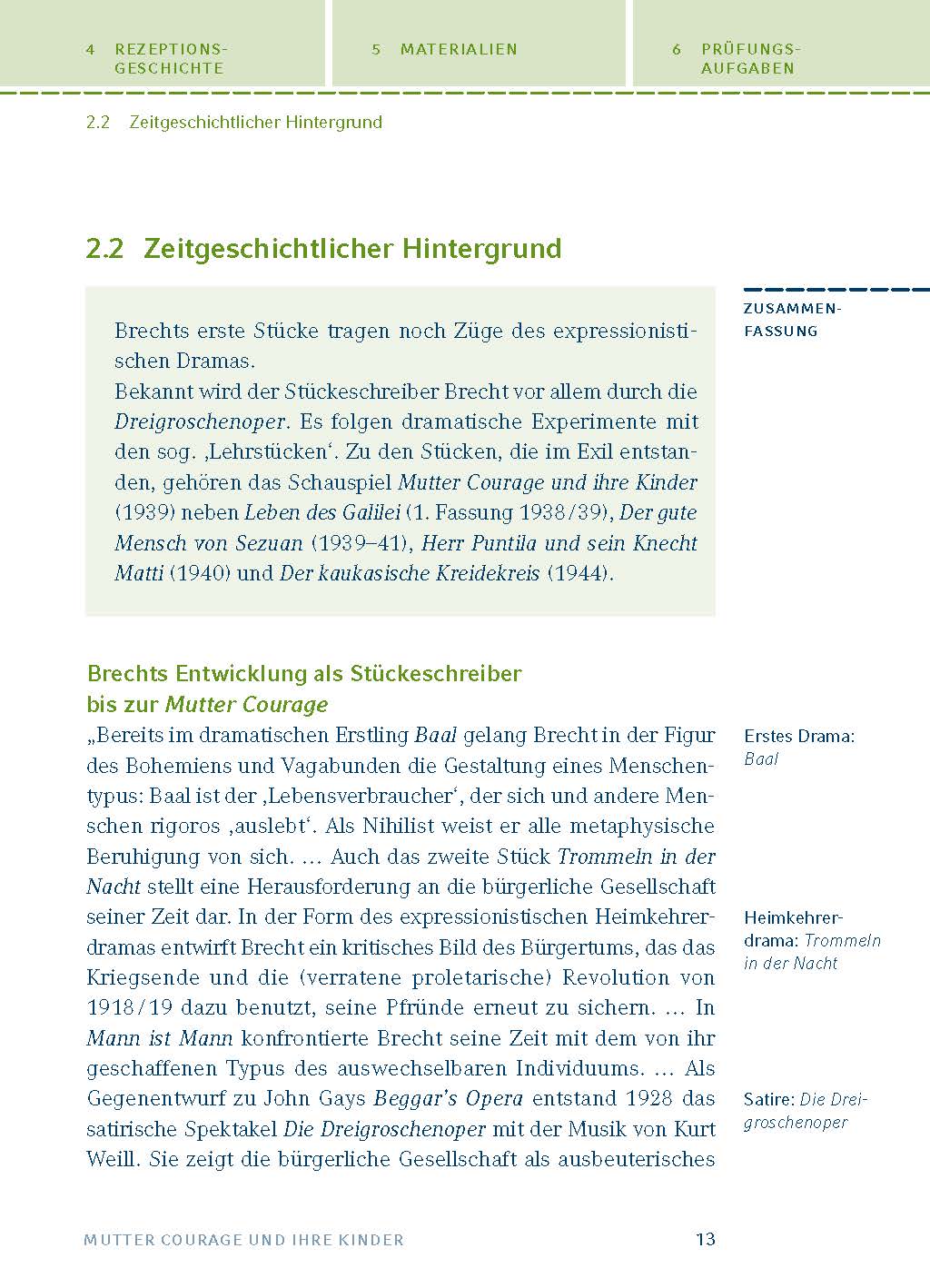 Mutter Courage und ihre Kinder von Bertolt Brecht