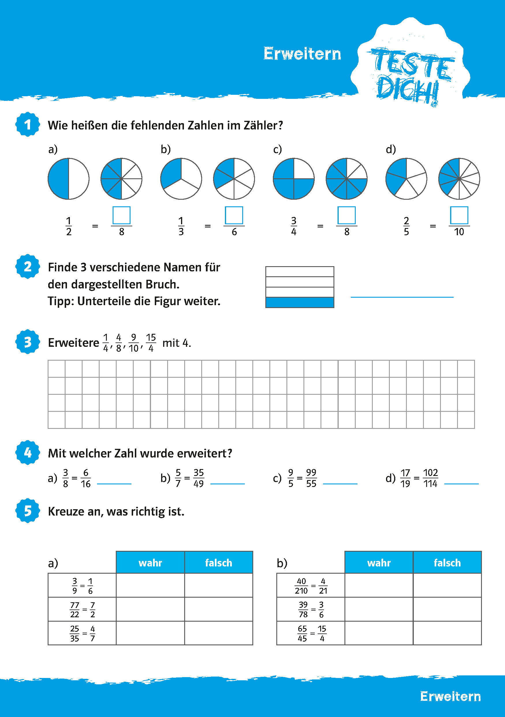 PONS Blitztraining Mathematik 6. Klasse